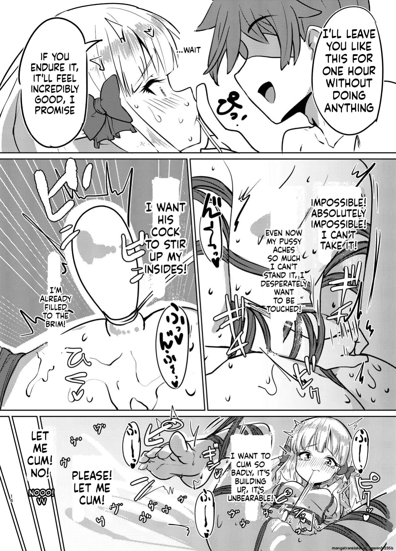 [Yuzu Lemon] Ojou-sama no Yuganda Yokkyuu (Princess Connect! Re:Dive) [Digital] (SCANMTL)