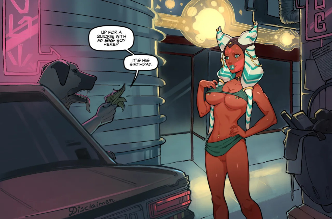 [Disclaimer] Ahsoka the hooker (Star Wars: Clone Wars)