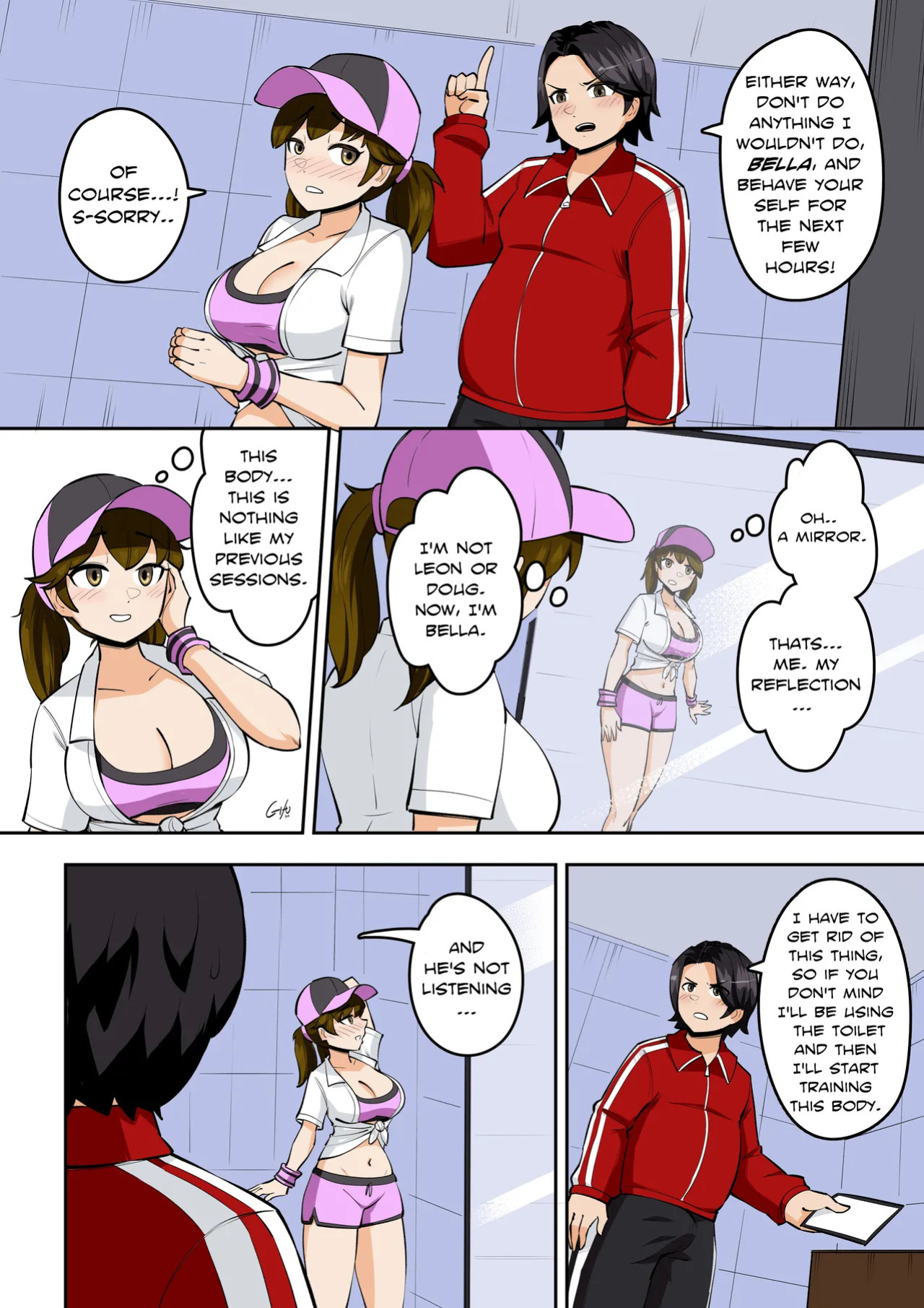 Kawaii Tsun'aho/ Swapping Gym Comic