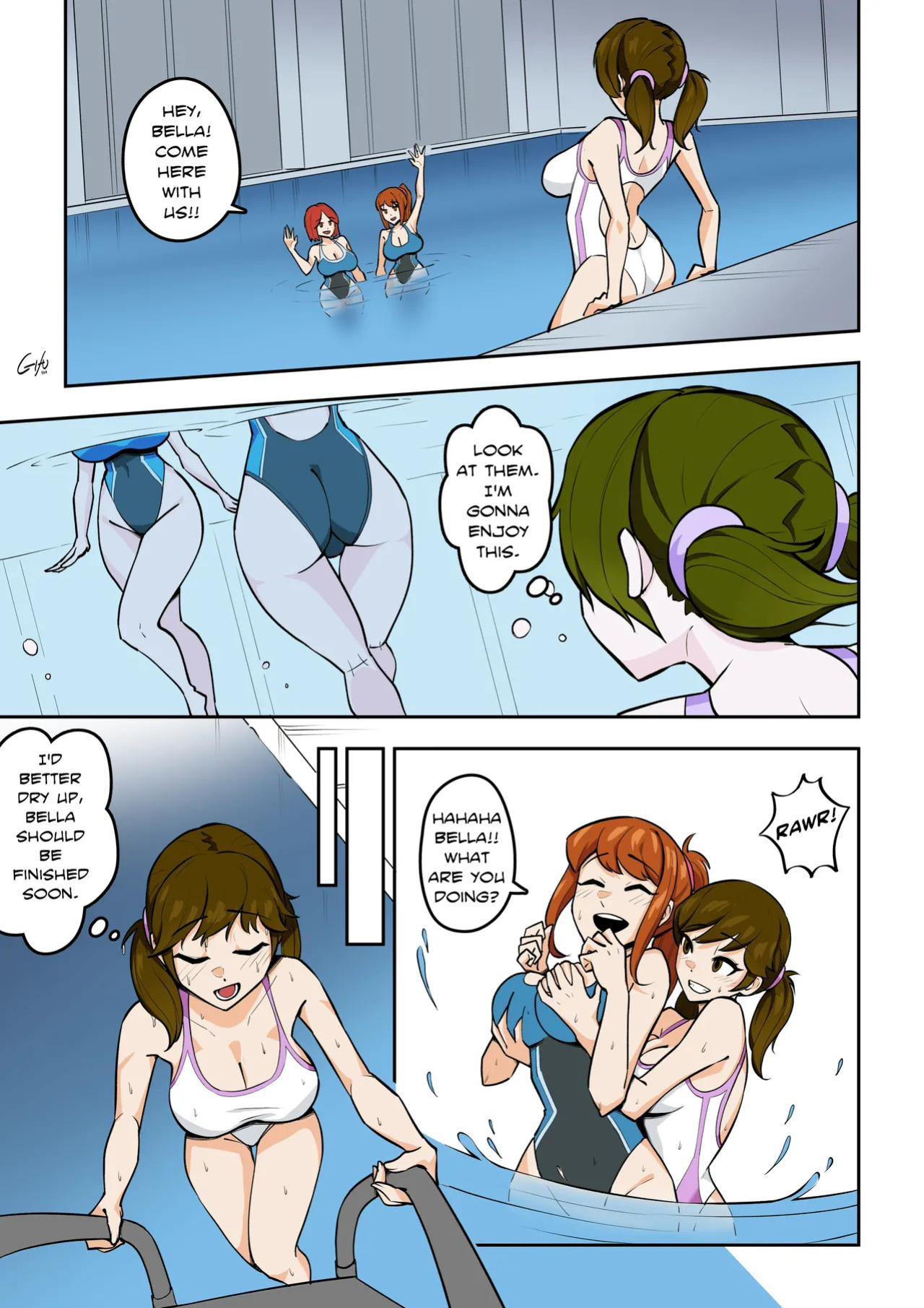 Kawaii Tsun'aho/ Swapping Gym Comic