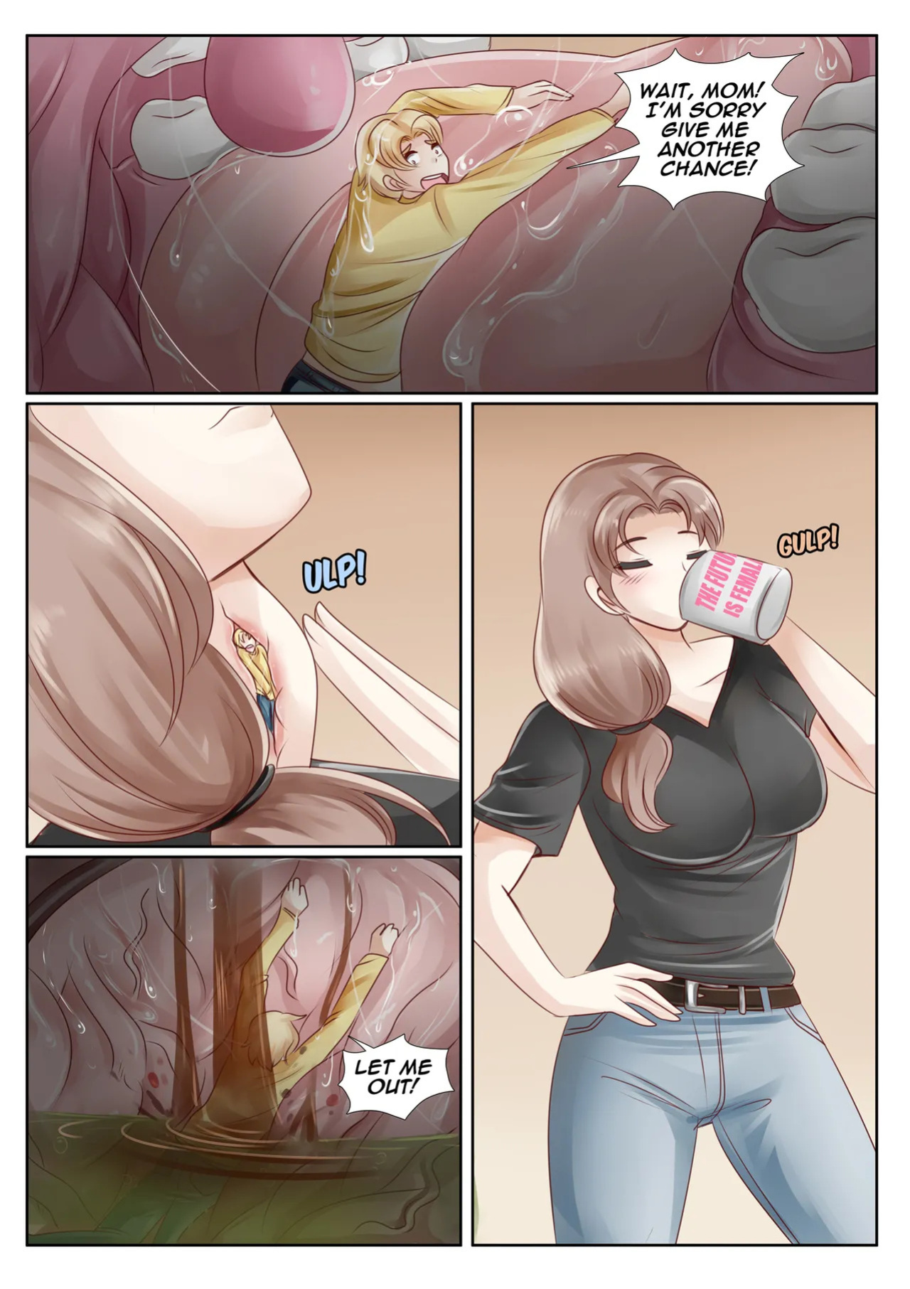 [SaintxTail] Mommy Comic