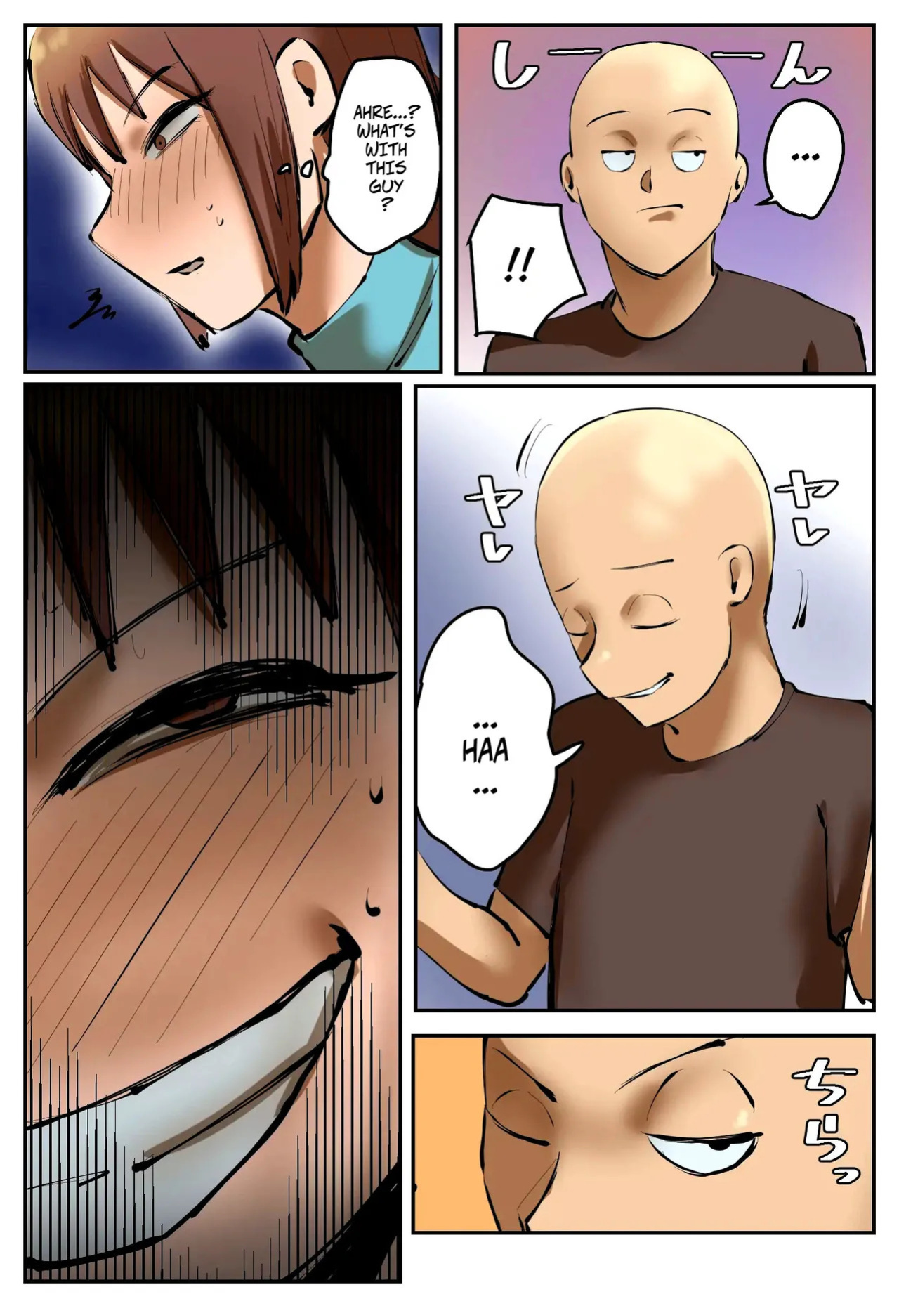 [Chotto B-Sen] My Part-Time Job Is To Get Revenge: The Loose Woman -- Fukushuu Yami Beit "Machi no Keikan ga Kowareru Kono Oppai Onna o Oidashite Hoshii" [Colorized]