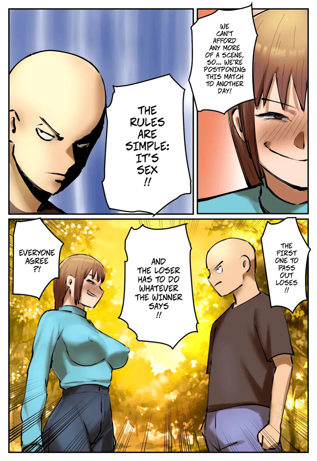 [Chotto B-Sen] My Part-Time Job Is To Get Revenge: The Loose Woman -- Fukushuu Yami Beit "Machi no Keikan ga Kowareru Kono Oppai Onna o Oidashite Hoshii" [Colorized]
