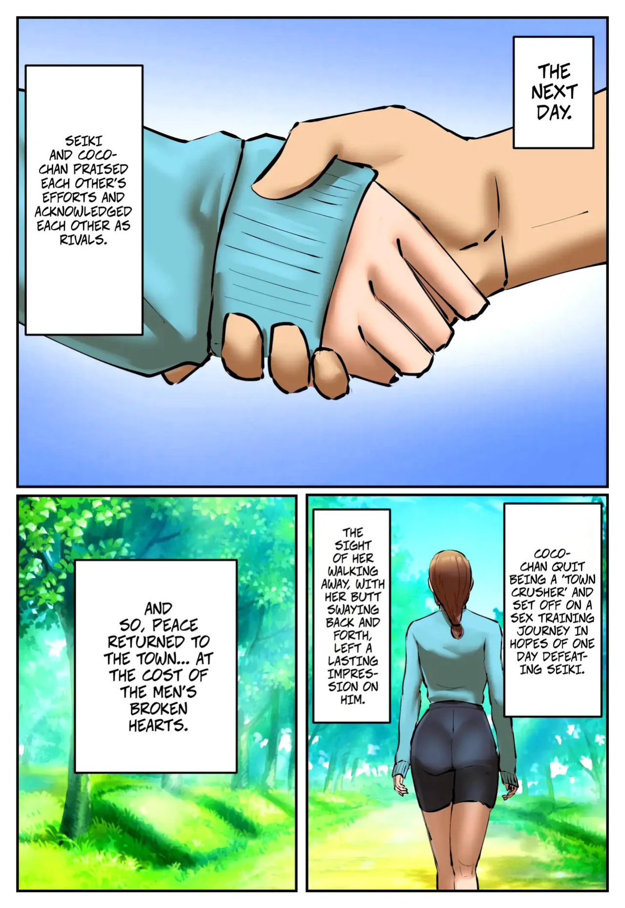 [Chotto B-Sen] My Part-Time Job Is To Get Revenge: The Loose Woman -- Fukushuu Yami Beit "Machi no Keikan ga Kowareru Kono Oppai Onna o Oidashite Hoshii" [Colorized]