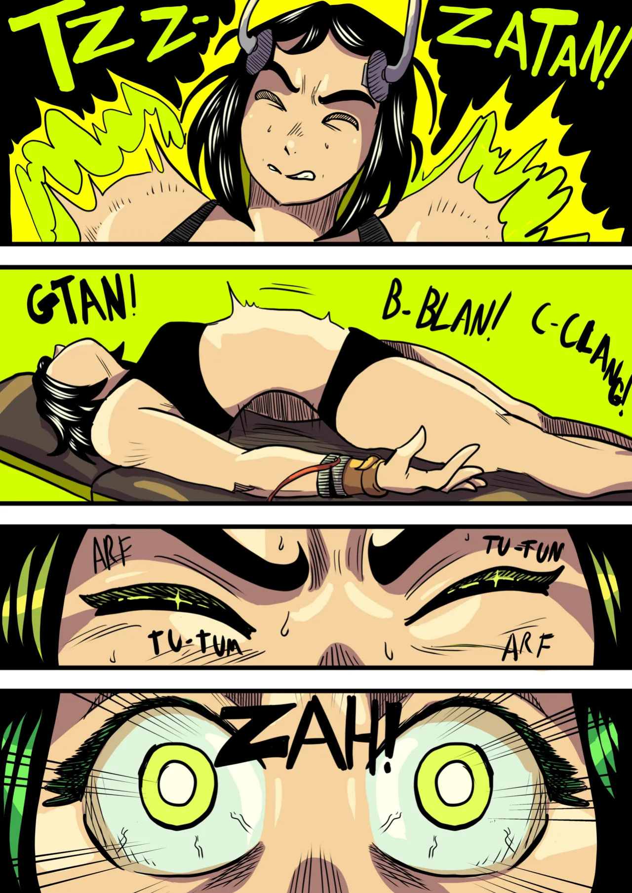 [Odoruyama] Betty Hulk AU: The Origin Of Betty Hulk [Colored Version]