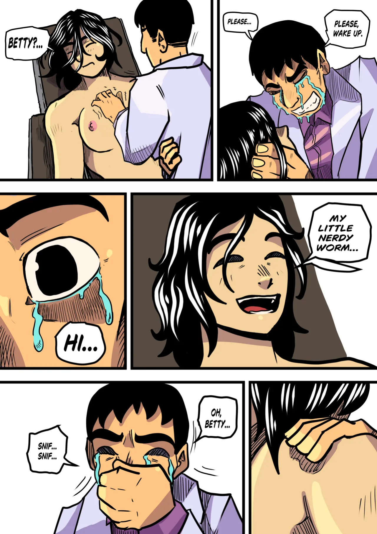 [Odoruyama] Betty Hulk AU: The Origin Of Betty Hulk [Colored Version]