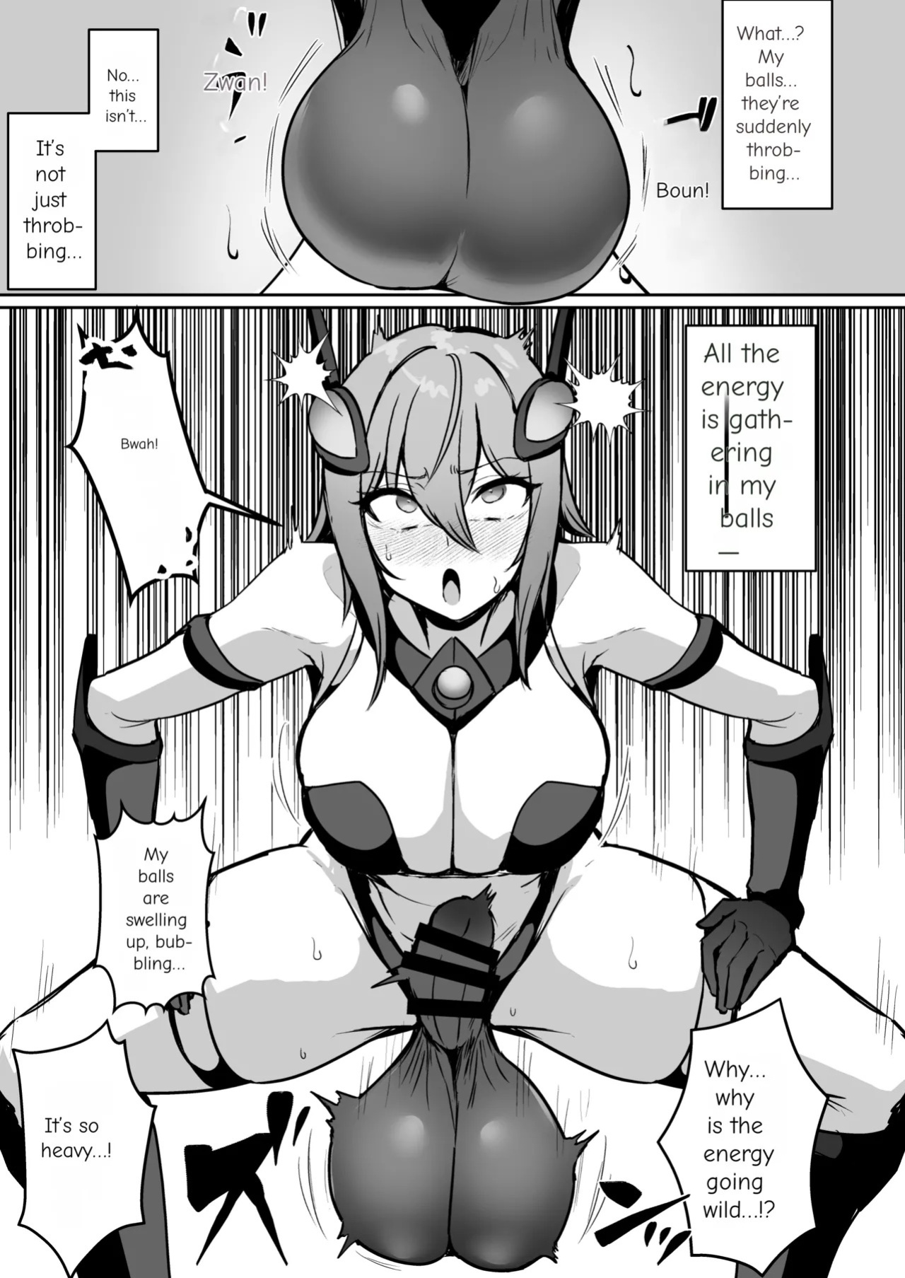[Suichuu White (Calpish)]Seigi no Futanari Hiroin Futaboshi Kamihime Elixir Kyotama-ka Haiboku [English] [MTL]