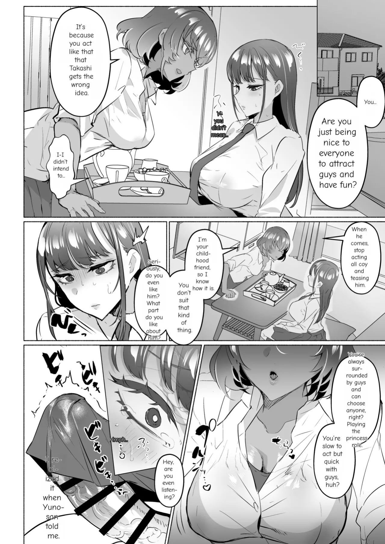 [Aburanabeshiki (puru)] Seiso Kanojo no Noumiso ga Nietagiru Futanari Kintama ni Okasarete Osananajimi kara Kaasan made Shuui no Mesu Subete Kuichirakasu Yarichin Osu ni Natteru... [Digital] [English] [MTL]