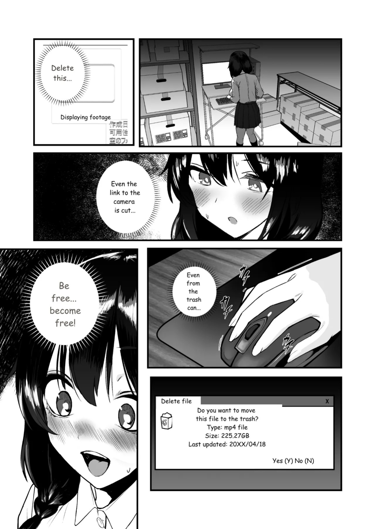 [Doushoku (Gen)] Jinsei Shuuryou Arbeit ~Kyonyuu Shoujo wa Sekuhara Tenchou ni Haramasareru~ [Digital][MTL]