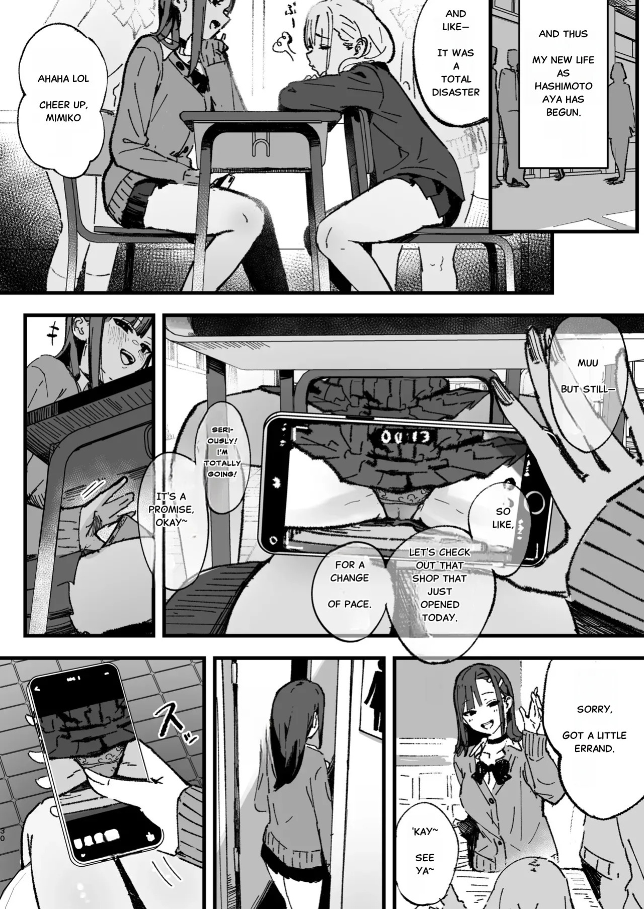 [Hachi Hacchi (Hee Hachi)] Shinjinsei ~Akogare no Classmate Hen~ | New Life: The Classmate I Admire [English]