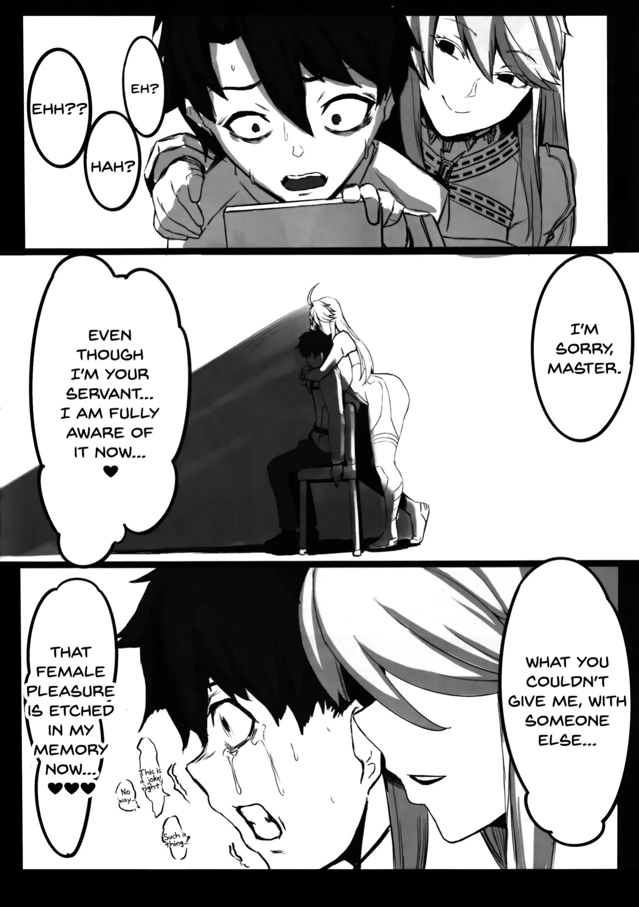 (C102) [Tomokiya (Tomoki)] Hoshi, Nikuyoku ni Ochi Shizumu - My master... do you want to do "fusion" with me? (Fate/Grand Order) [English] [SDTLs]