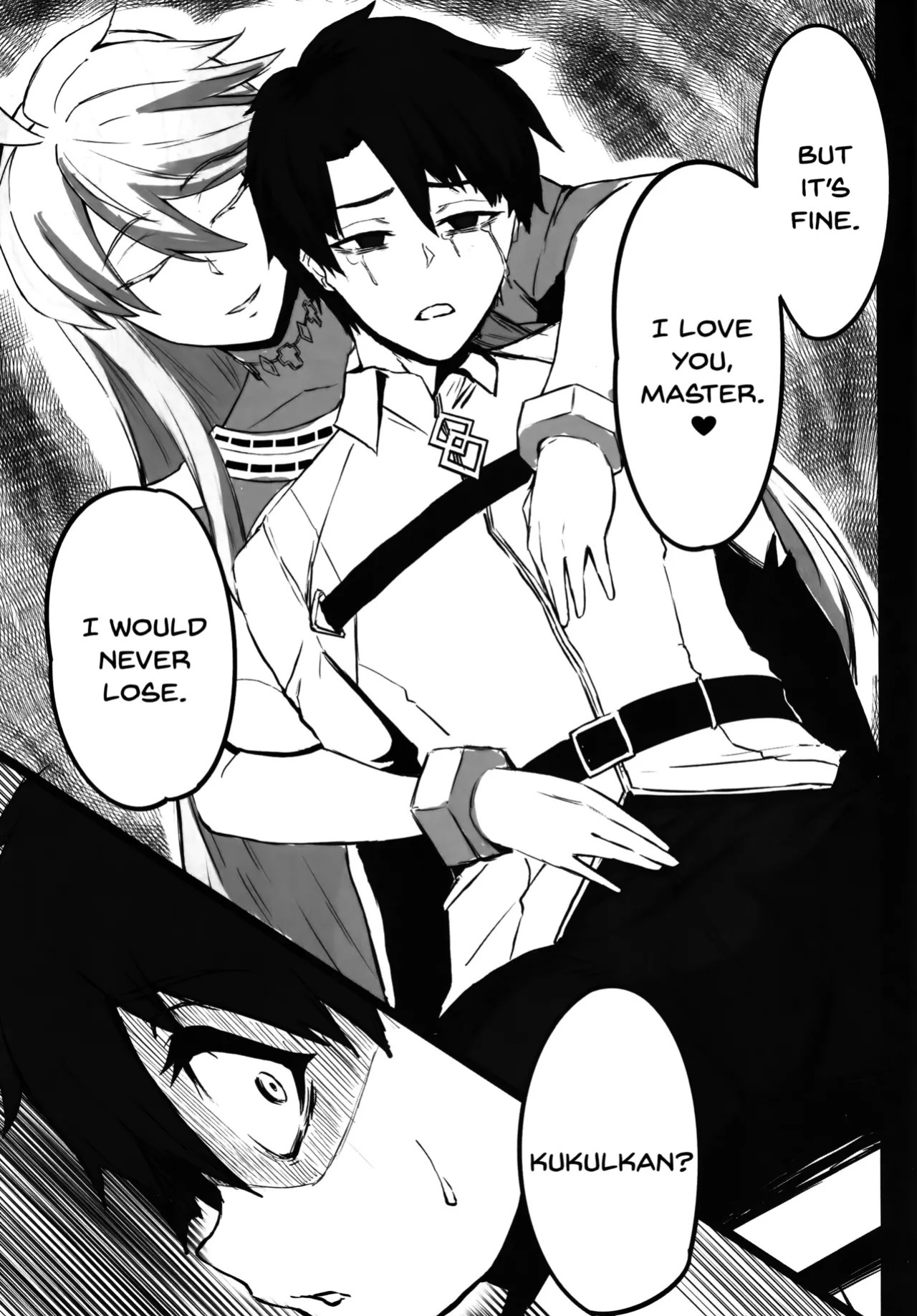 (C102) [Tomokiya (Tomoki)] Hoshi, Nikuyoku ni Ochi Shizumu - My master... do you want to do "fusion" with me? (Fate/Grand Order) [English] [SDTLs]