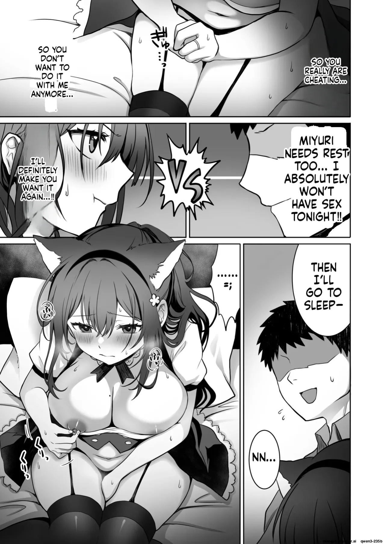 [Macaron Sugar] Doutei Daisuki Jogakusei-chan, Zetsurin Doutei ni Haiboku suru. ―Second Memory― (SCANMTL)