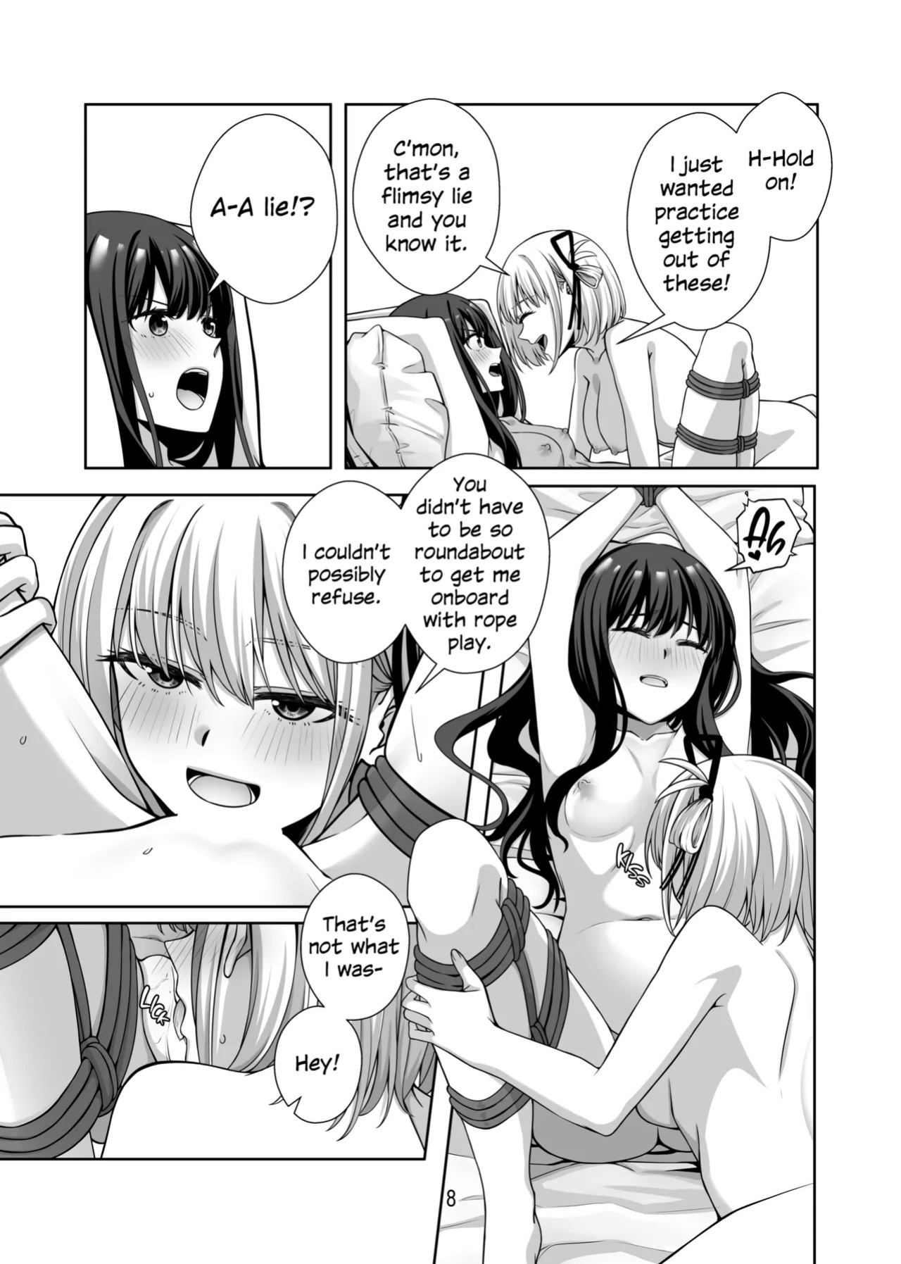 [Kudamonoichizu (Rikuu)] Shibari Play o Yaritaitte Itta no Omae darou! | You're the One Who Said You Wanted to Try Rope Play! (Lycoris Recoil) [English] [Digital]
