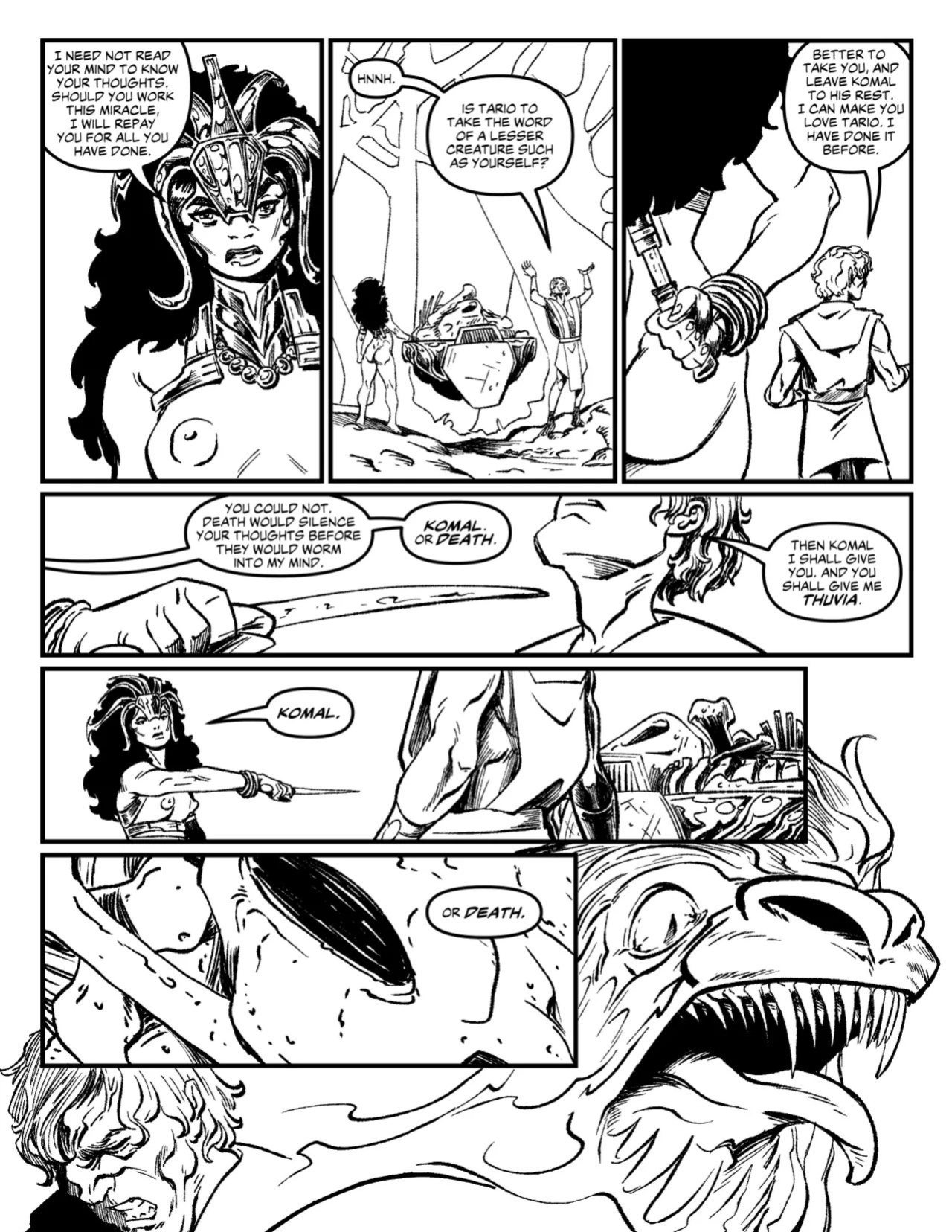 [Mick Beyers] Queen Of Mars Presents: Death and Throxus (ENG)