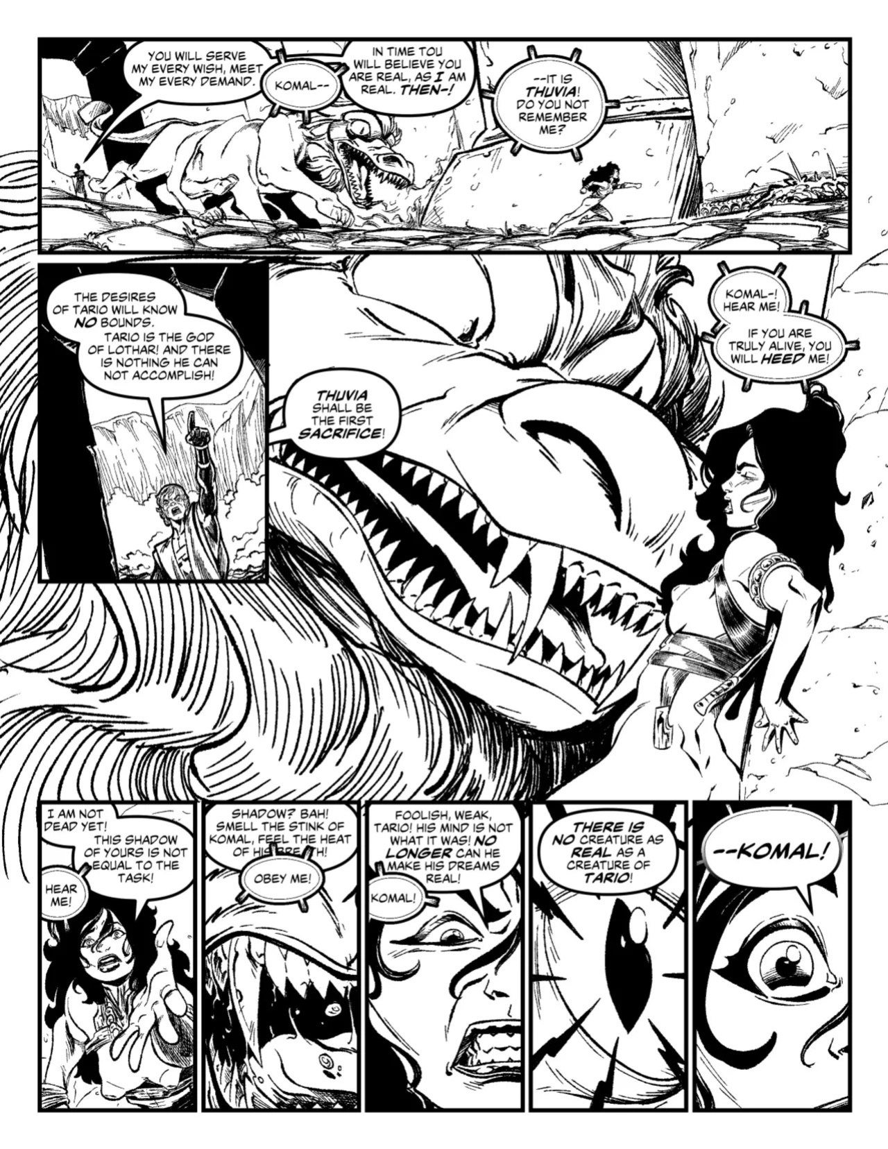 [Mick Beyers] Queen Of Mars Presents: Death and Throxus (ENG)