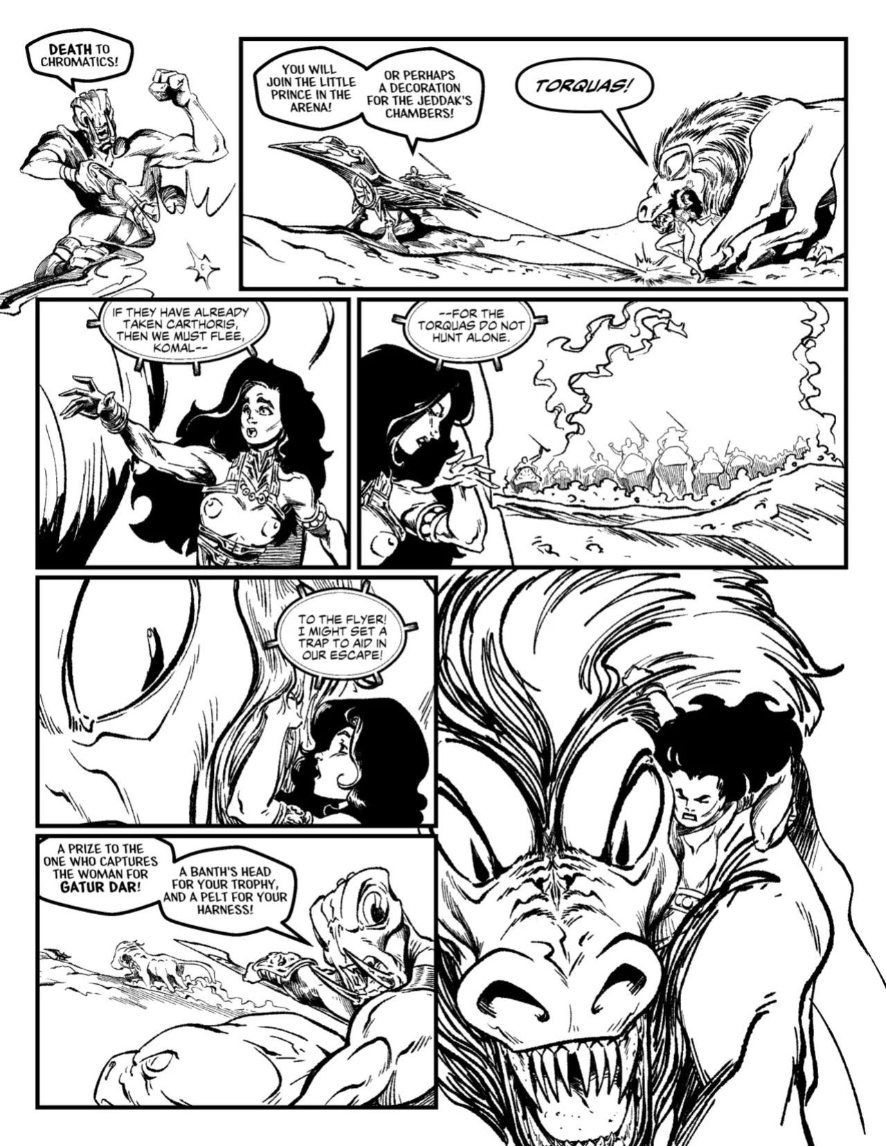 [Mick Beyers] Queen Of Mars Presents: Death and Throxus (ENG)