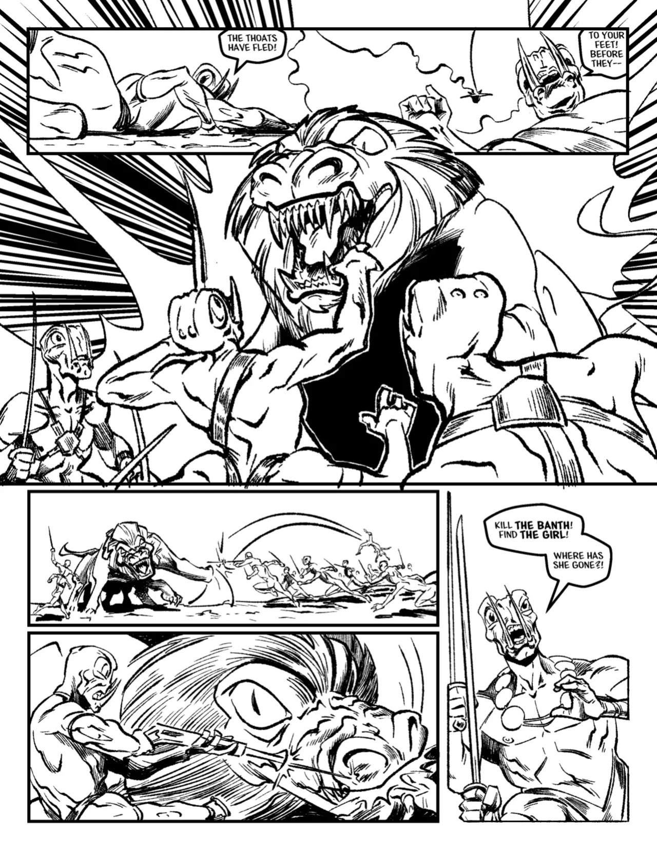 [Mick Beyers] Queen Of Mars Presents: Death and Throxus (ENG)