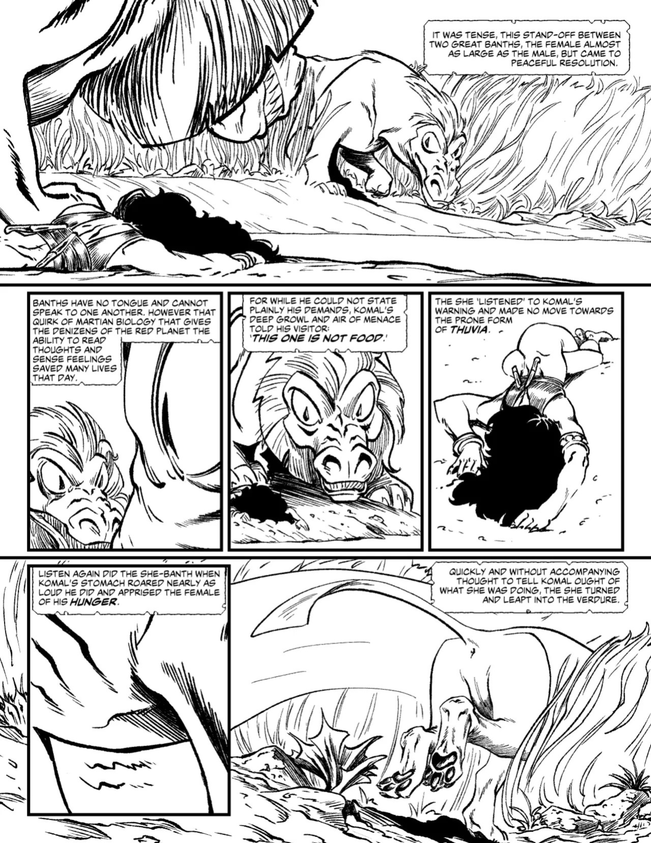 [Mick Beyers] Queen Of Mars Presents: Death and Throxus (ENG)