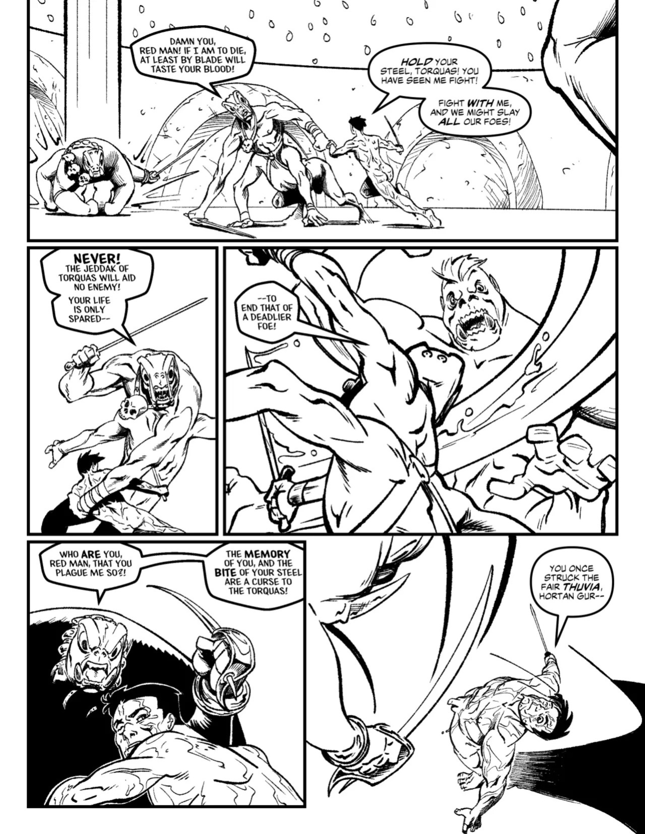 [Mick Beyers] Queen Of Mars Presents: Death and Throxus (ENG)