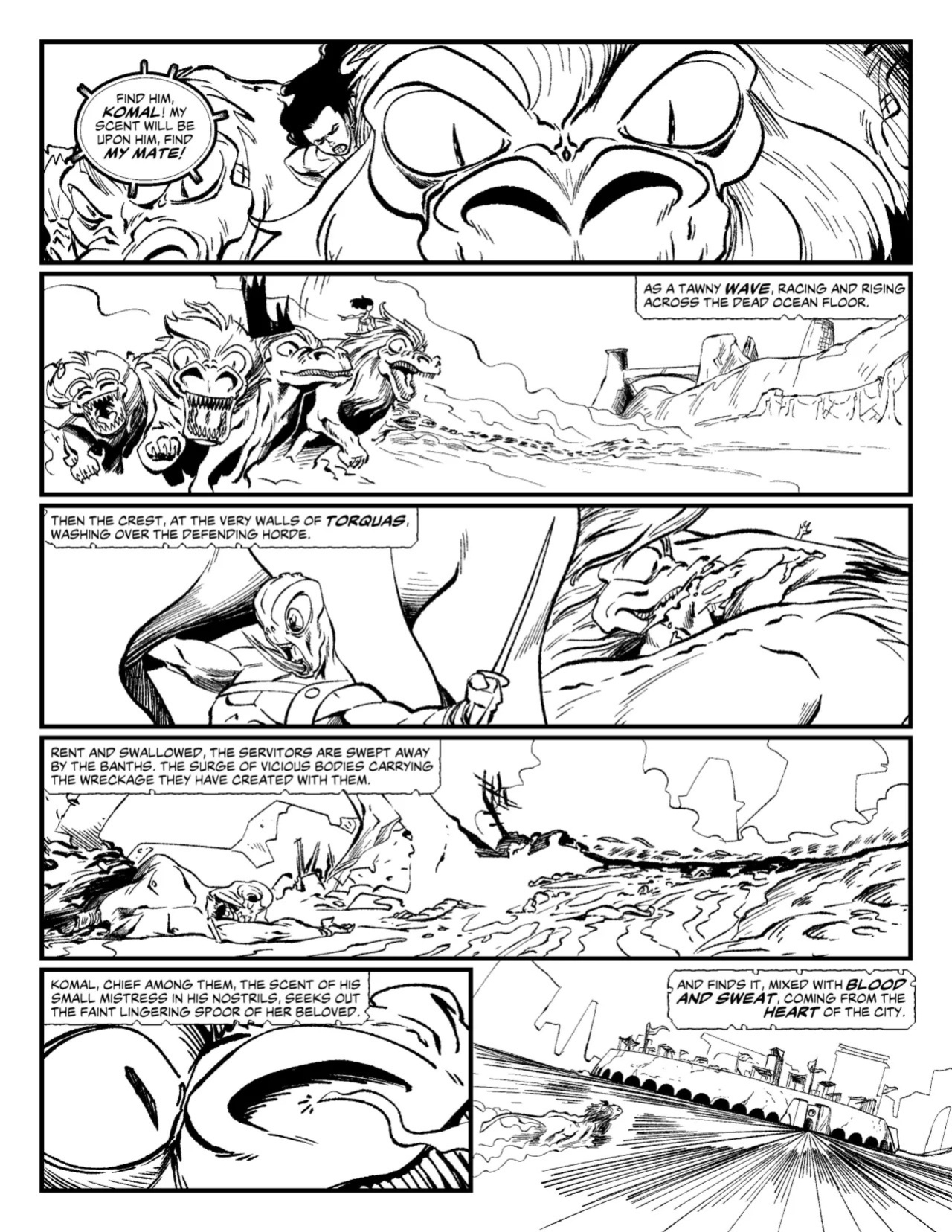 [Mick Beyers] Queen Of Mars Presents: Death and Throxus (ENG)