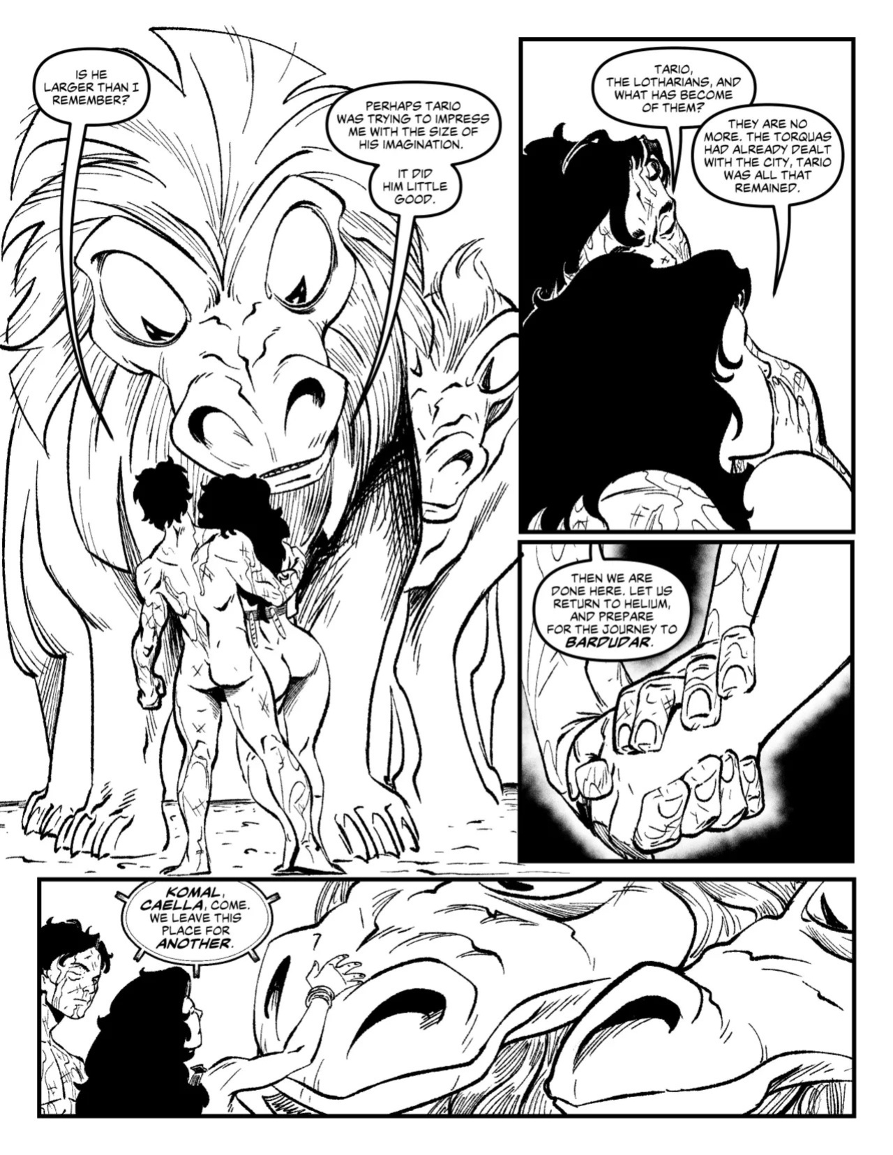 [Mick Beyers] Queen Of Mars Presents: Death and Throxus (ENG)