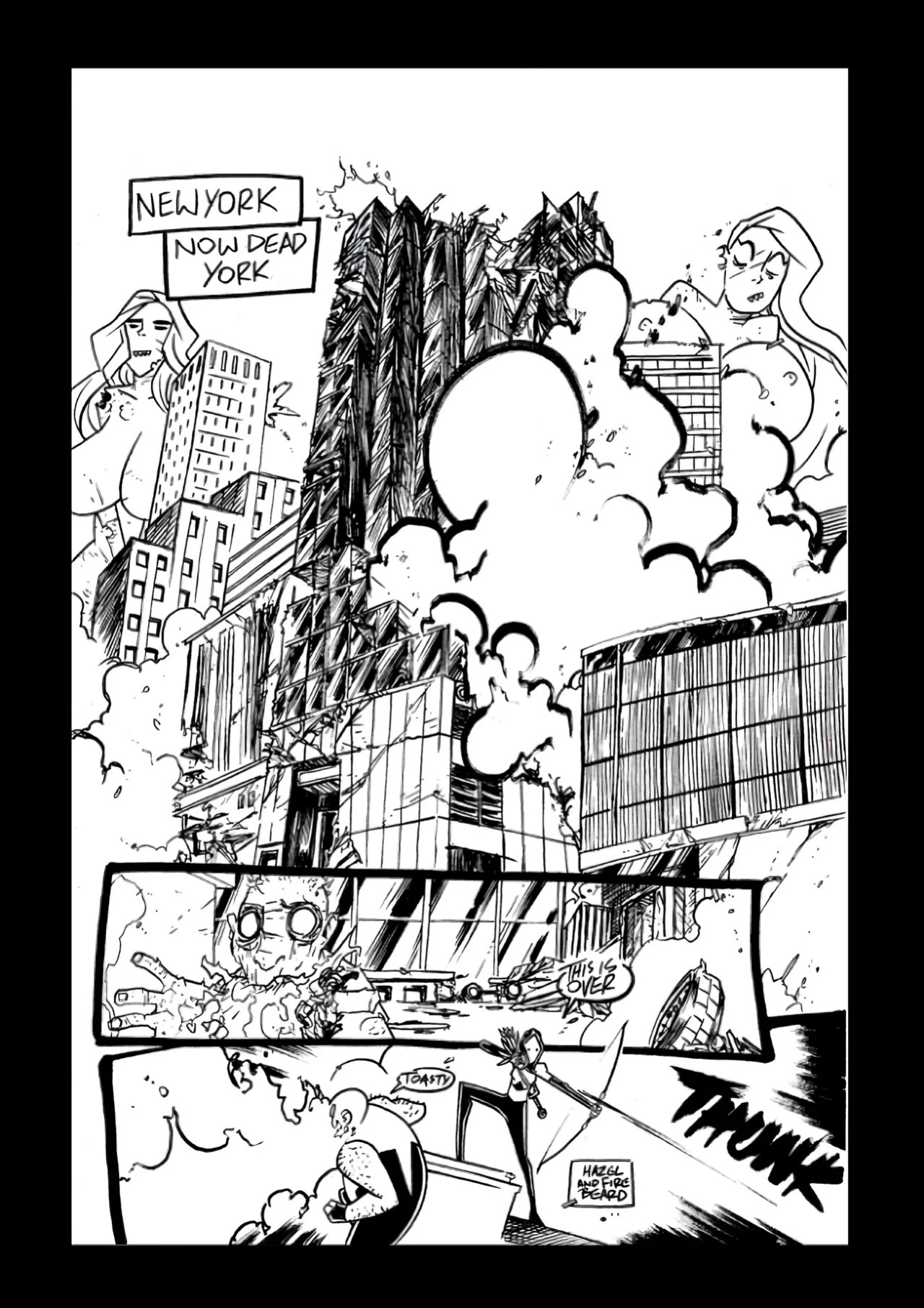 [Boo RudeToons] Big Guns vs Mighty Zombies (ENG)