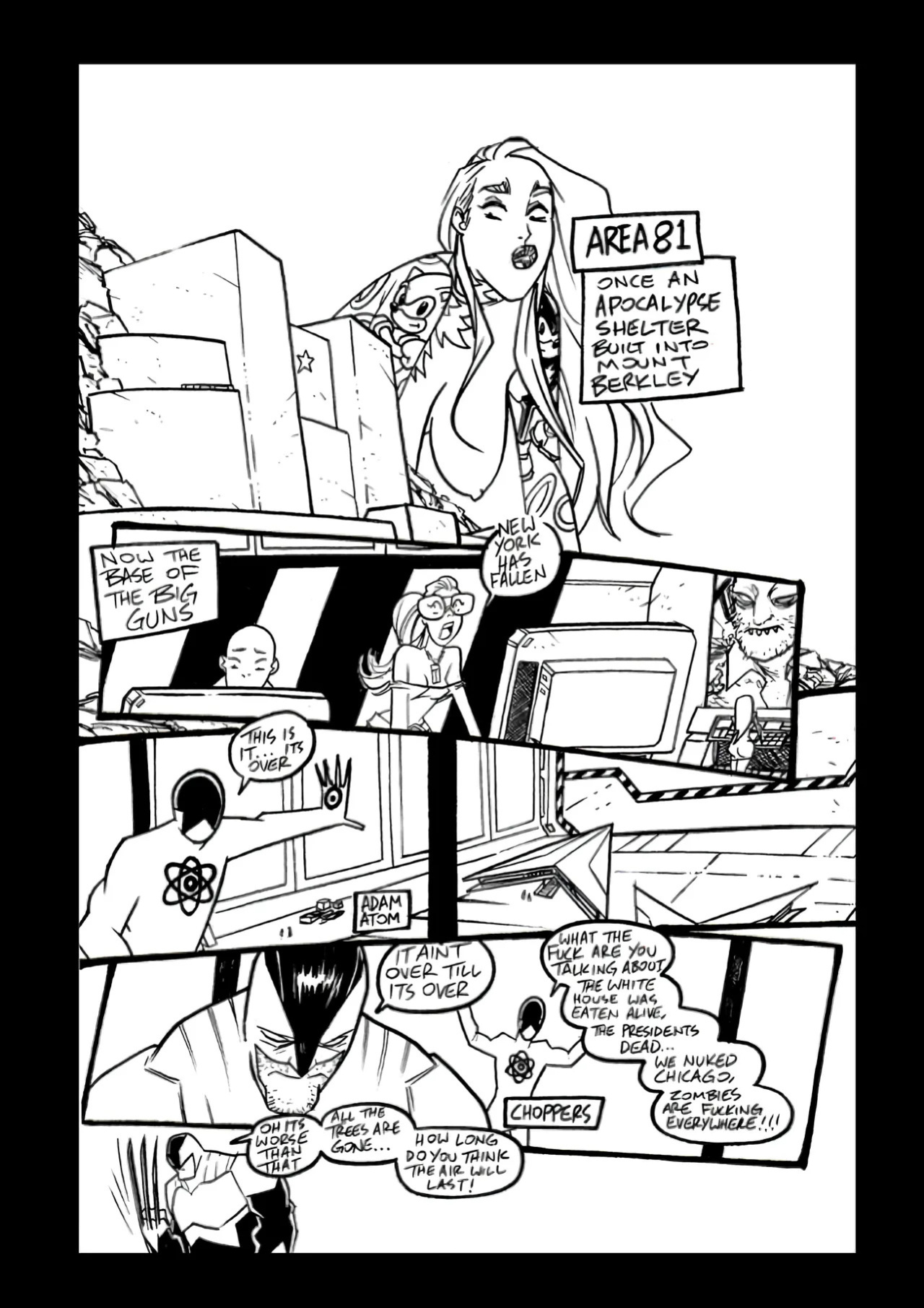 [Boo RudeToons] Big Guns vs Mighty Zombies (ENG)