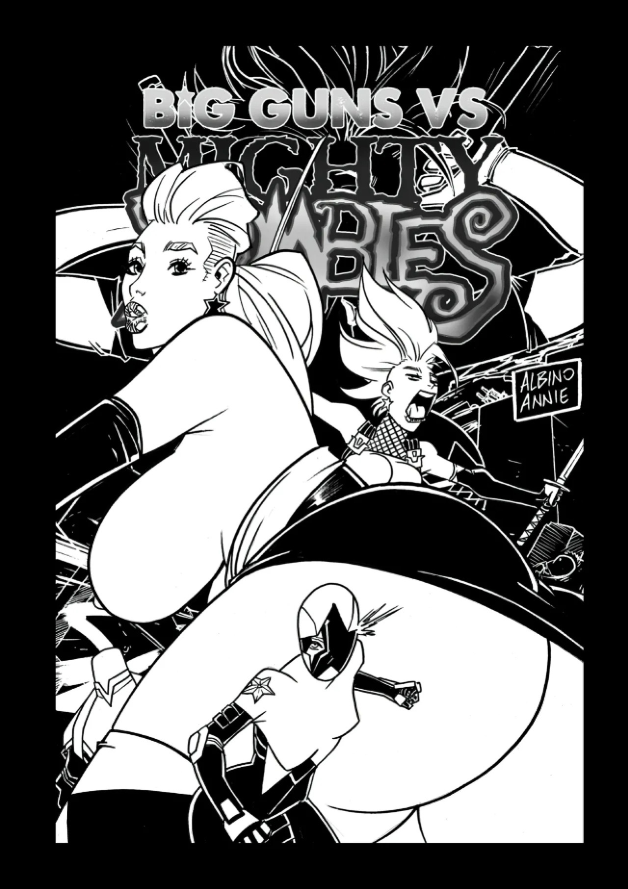 [Boo RudeToons] Big Guns vs Mighty Zombies (ENG)