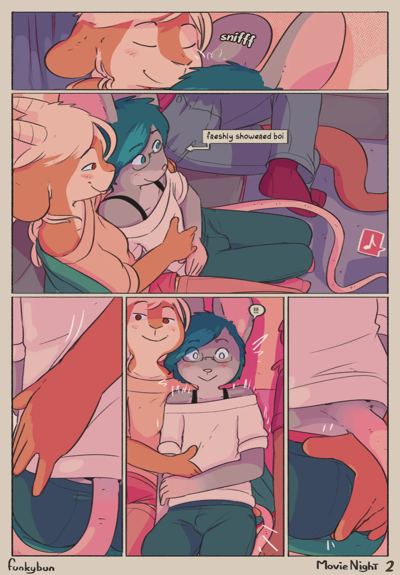 (Funkybunny) Movie Night