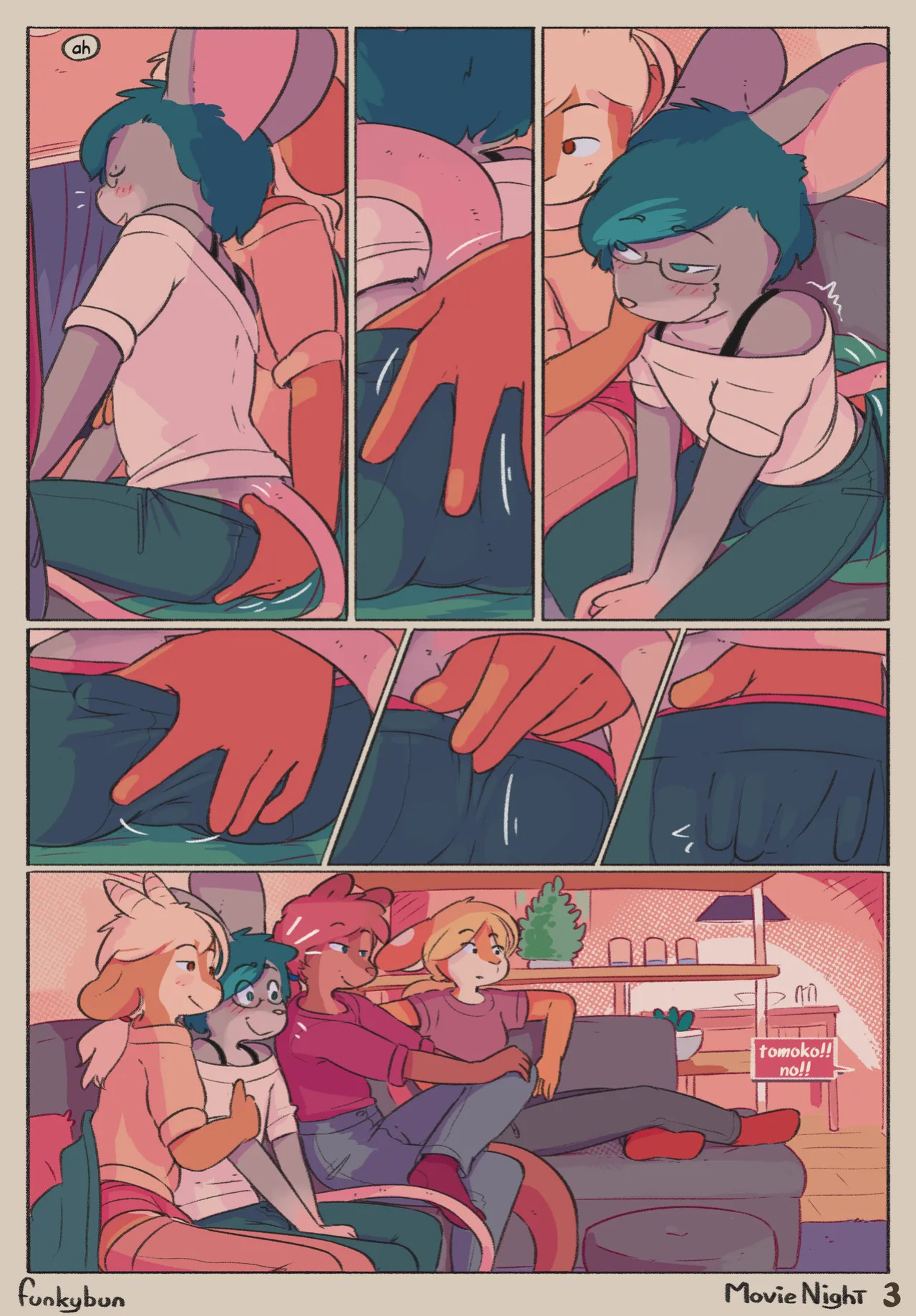 (Funkybunny) Movie Night