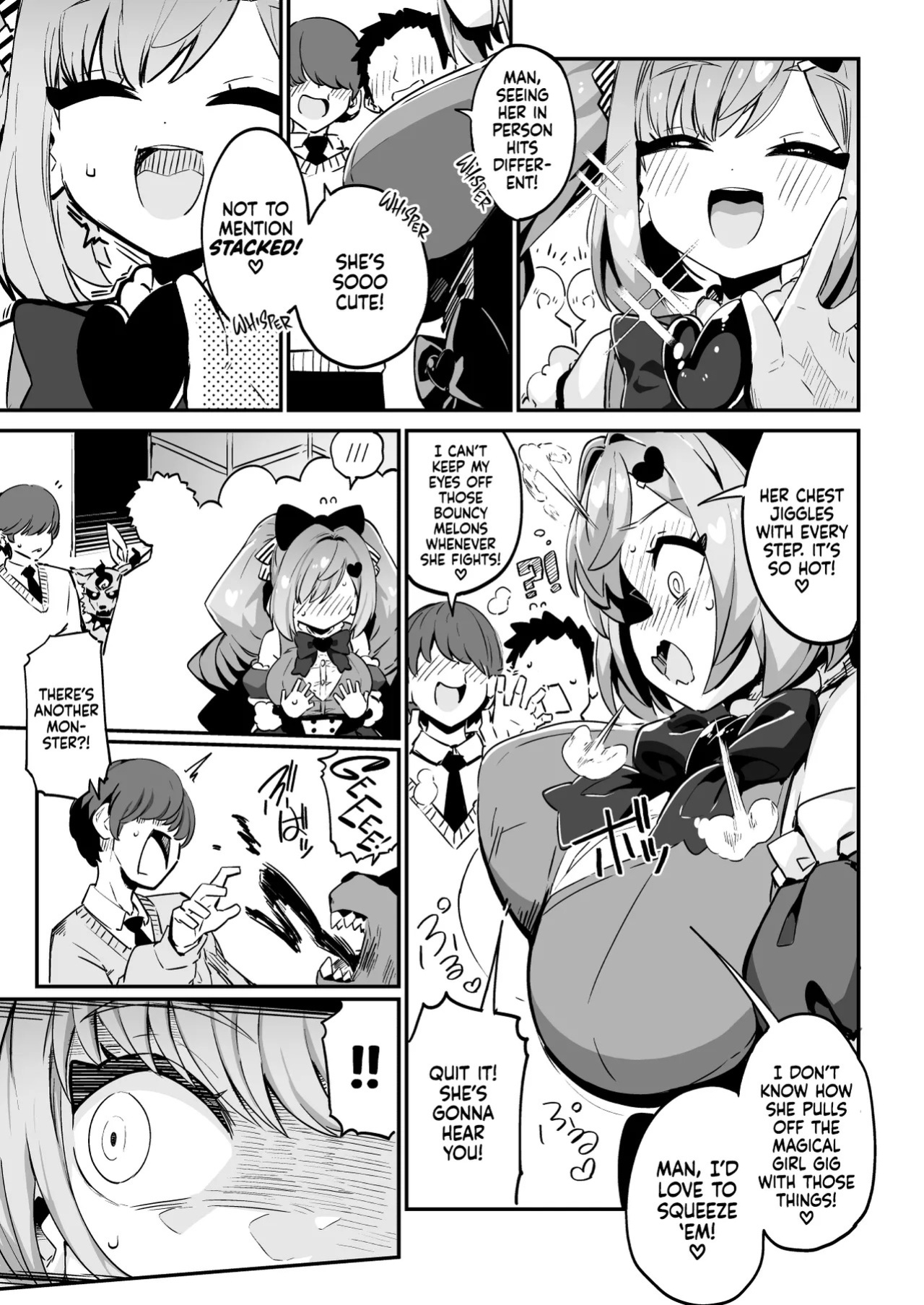 [Mannen Dokodoko Dondodoko (Tottotonero Tarou.)] Mahou Shoujo no Naoshikata (Otoshikata) Kizu o Naoseru no wa Oji-san dake!! | Healing (Breaking) a Magical Girl - Only Oji-san Can Cure Her Wounds! [English] [Xzosk]