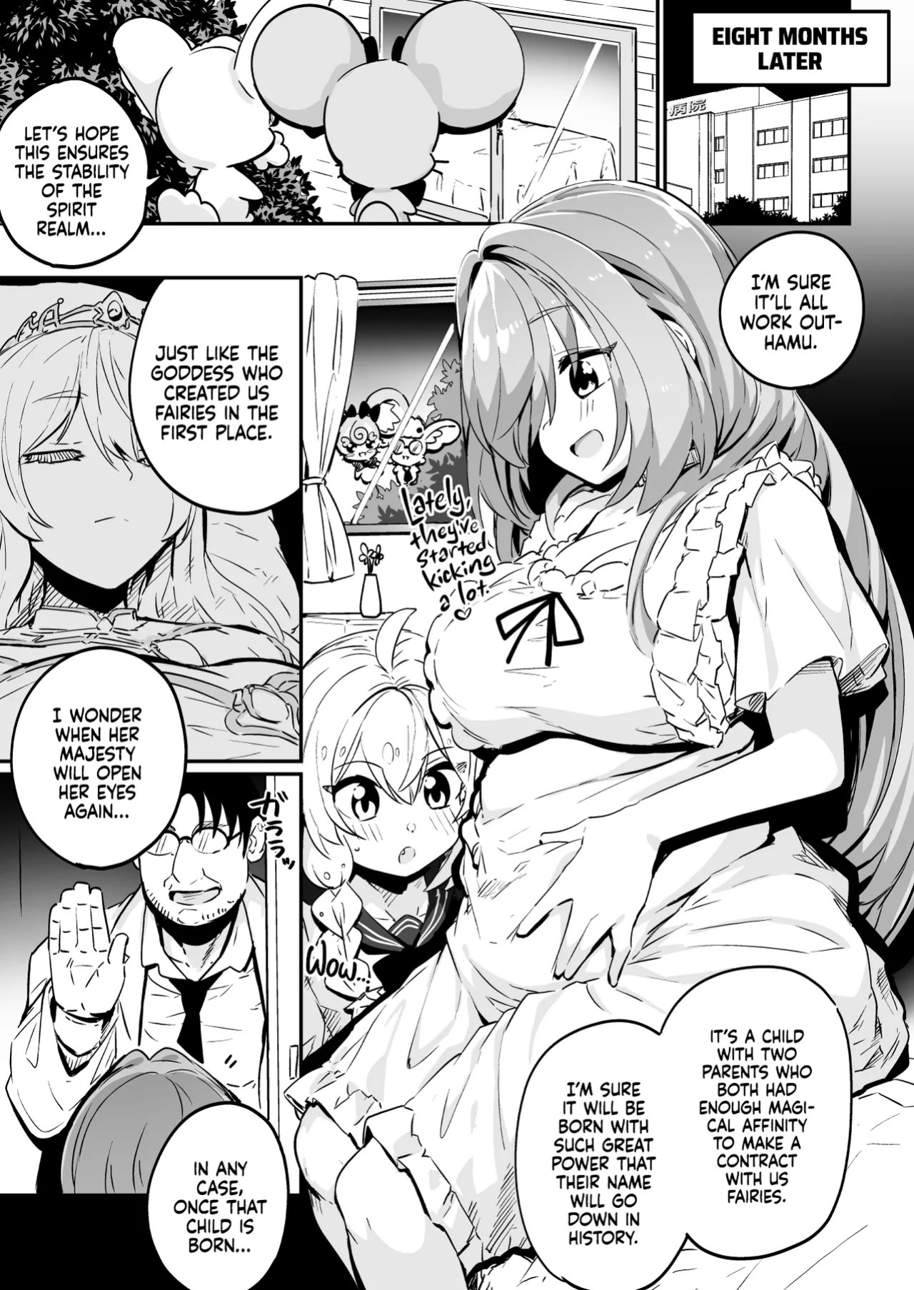 [Mannen Dokodoko Dondodoko (Tottotonero Tarou.)] Mahou Shoujo no Naoshikata (Otoshikata) Kizu o Naoseru no wa Oji-san dake!! | Healing (Breaking) a Magical Girl - Only Oji-san Can Cure Her Wounds! [English] [Xzosk]