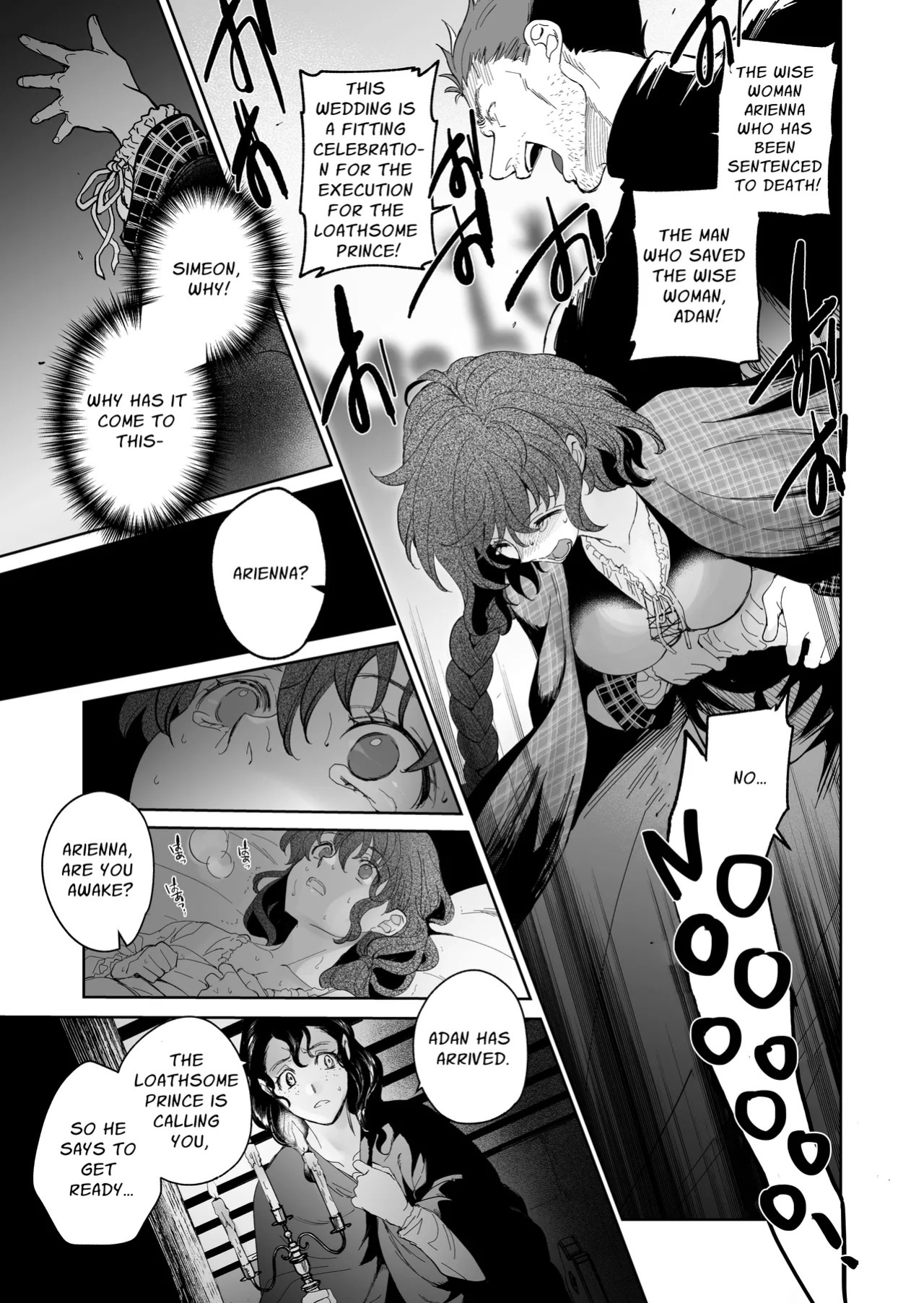 [Toko-ya (Kitoen)] Shikei Senkoku Sareta Kenjo ga Kiraware Ouji ni Dekiai Sarete, Shiawase ni Naru made no Monogatari Kouhen | The Condemned Wise Woman and The Loathsome Prince Who Adores Her 3