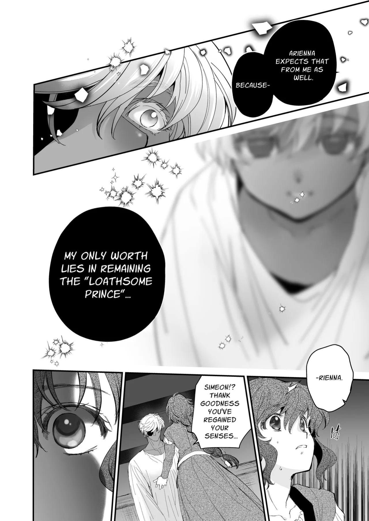 [Toko-ya (Kitoen)] Shikei Senkoku Sareta Kenjo ga Kiraware Ouji ni Dekiai Sarete, Shiawase ni Naru made no Monogatari Kouhen | The Condemned Wise Woman and The Loathsome Prince Who Adores Her 3