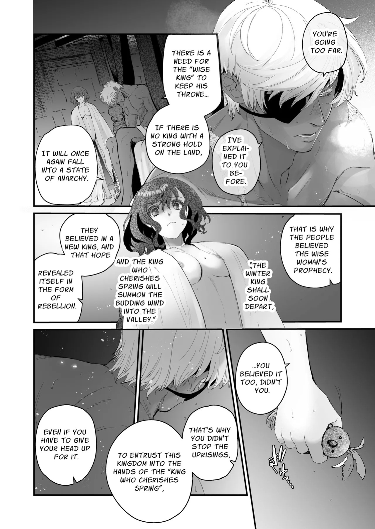 [Toko-ya (Kitoen)] Shikei Senkoku Sareta Kenjo ga Kiraware Ouji ni Dekiai Sarete, Shiawase ni Naru made no Monogatari Kouhen | The Condemned Wise Woman and The Loathsome Prince Who Adores Her 3