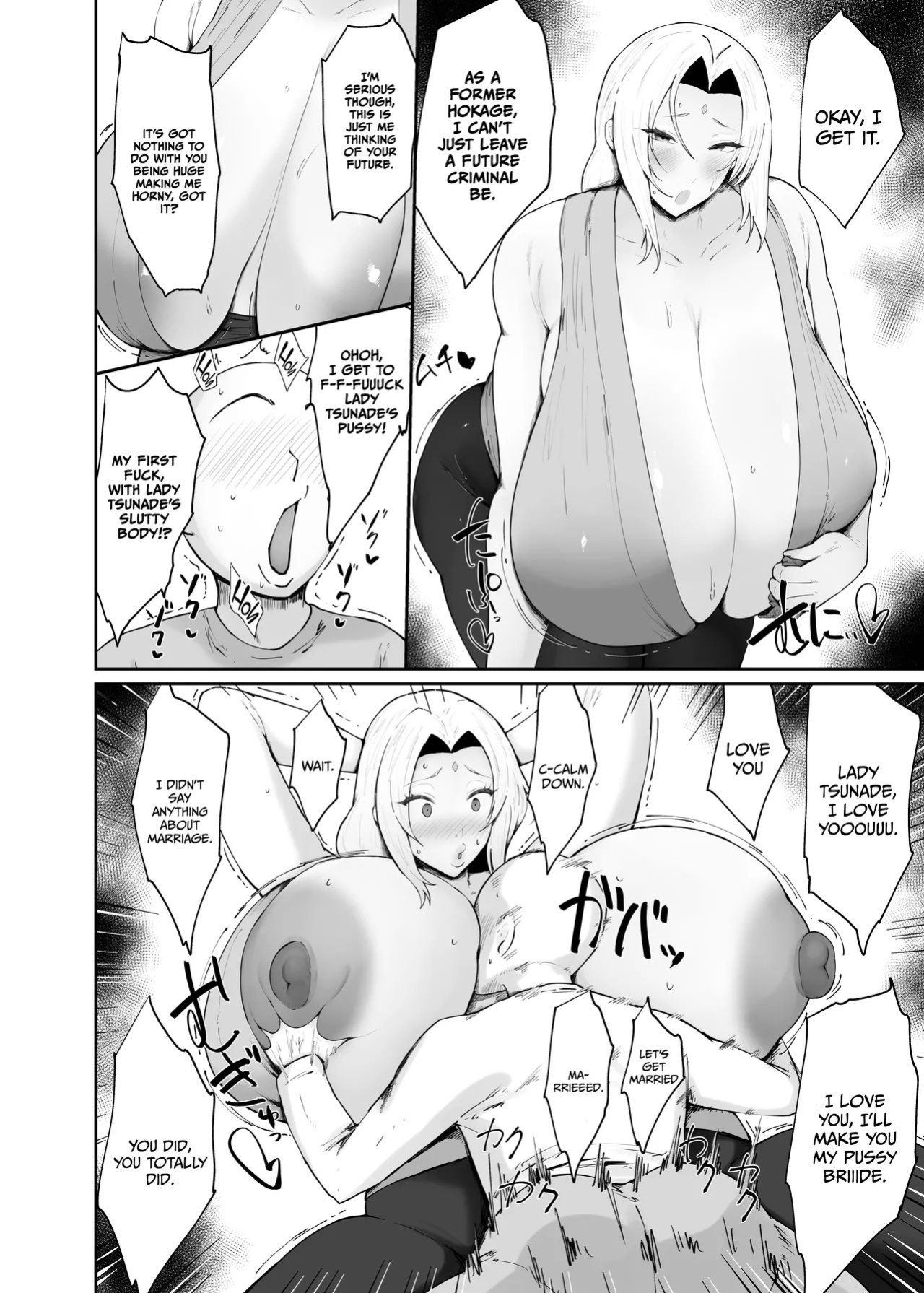 [Ginjou Maggots (Kurotama)] Choroi Kunoichi ni Shiborareru Hanashi | Story About getting Wrung Dry By An Easy Kunoichi (Naruto) [Digital] [English] {Doujins.com}