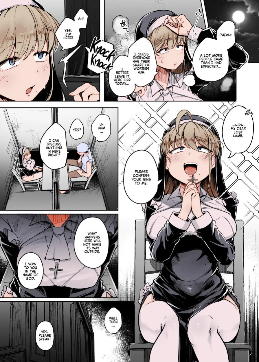 [Jikahatsudensho (flanvia)] Zange Ana | Confession Hole [English] [Kyuume] [crudeacolyte] [Colorized] [Digital]