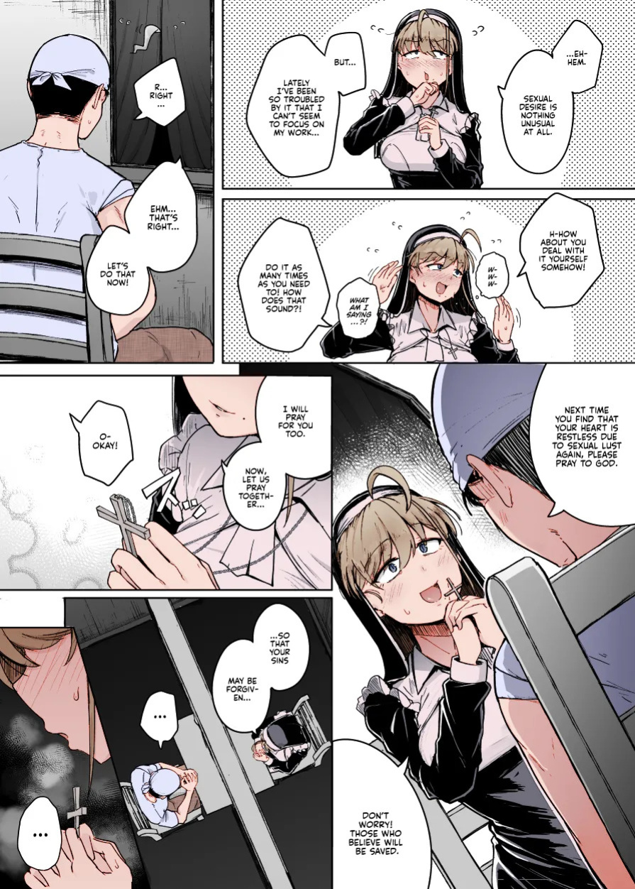 [Jikahatsudensho (flanvia)] Zange Ana | Confession Hole [English] [Kyuume] [crudeacolyte] [Colorized] [Digital]