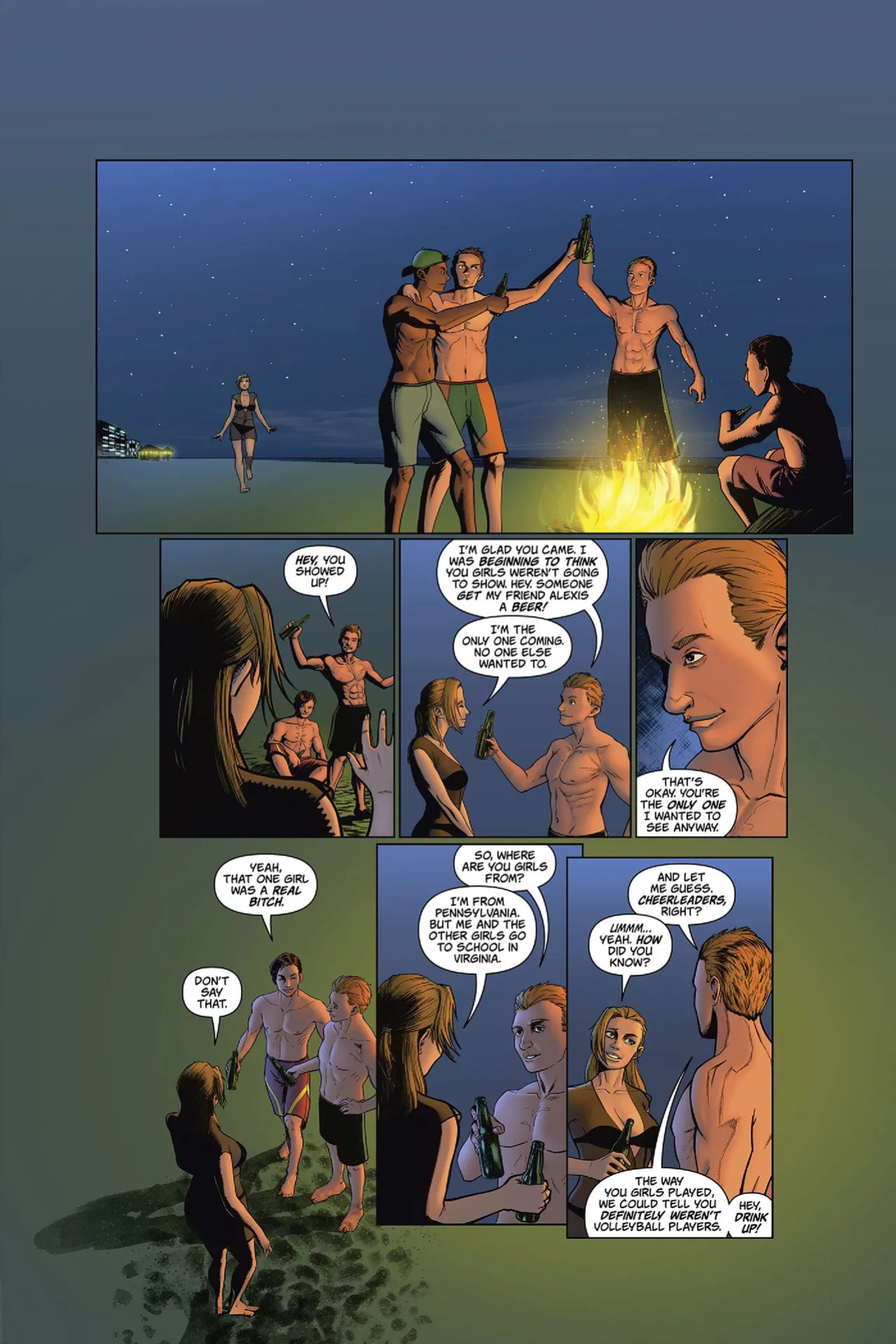 [Felipe Obando] Flesh-Eating Cheerleaders: Spring Break 01 (ENG)