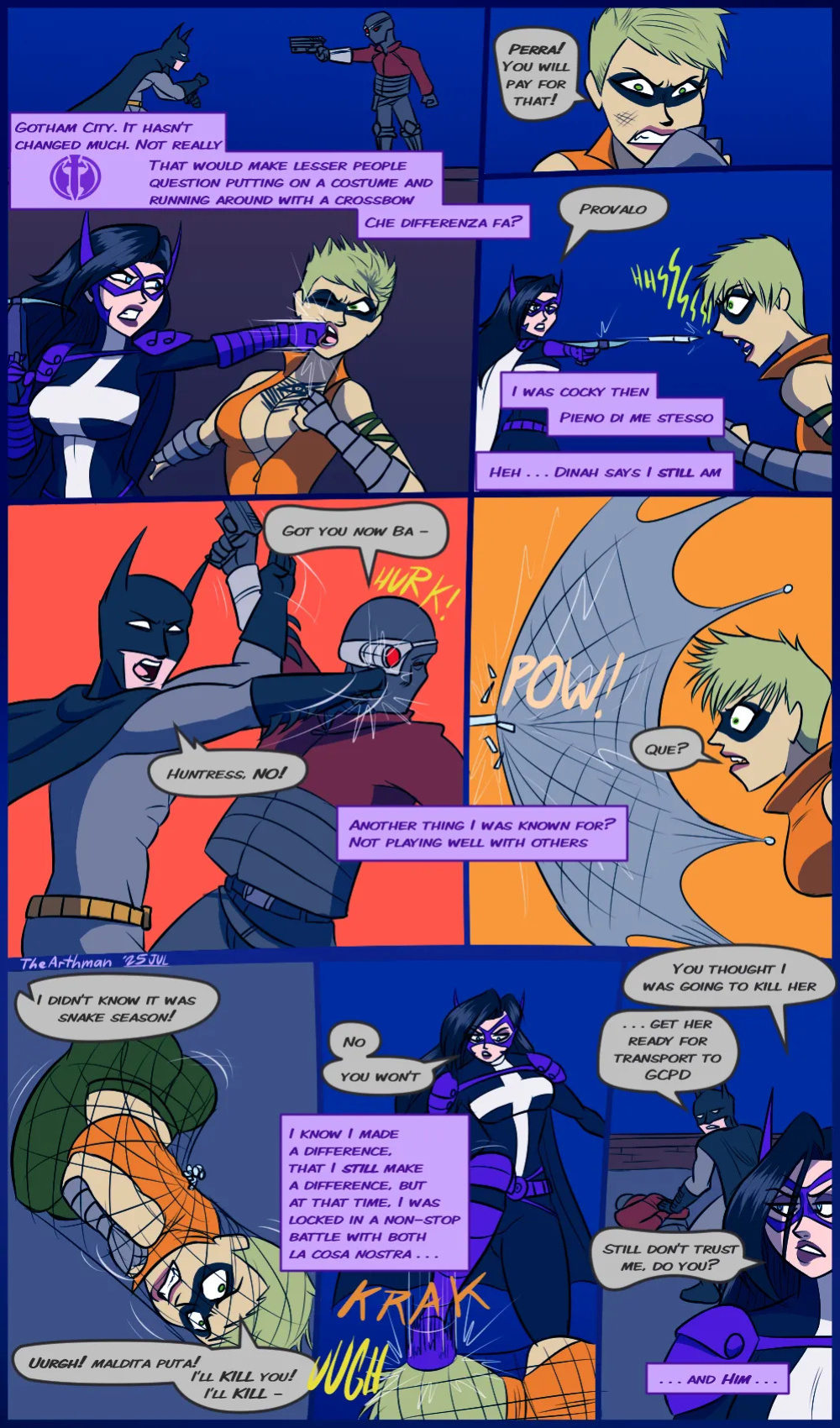 [The Arthman] I'd Rather Fight You (ongoing)