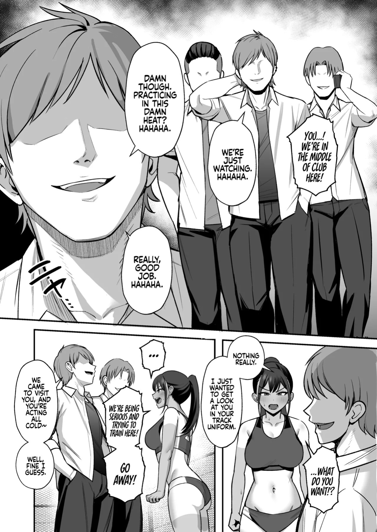 The Captain of the Track and Field Club Surrenders to a Bunch of Delinquents [English] [Coffedrug] [Digital] [Decensored]