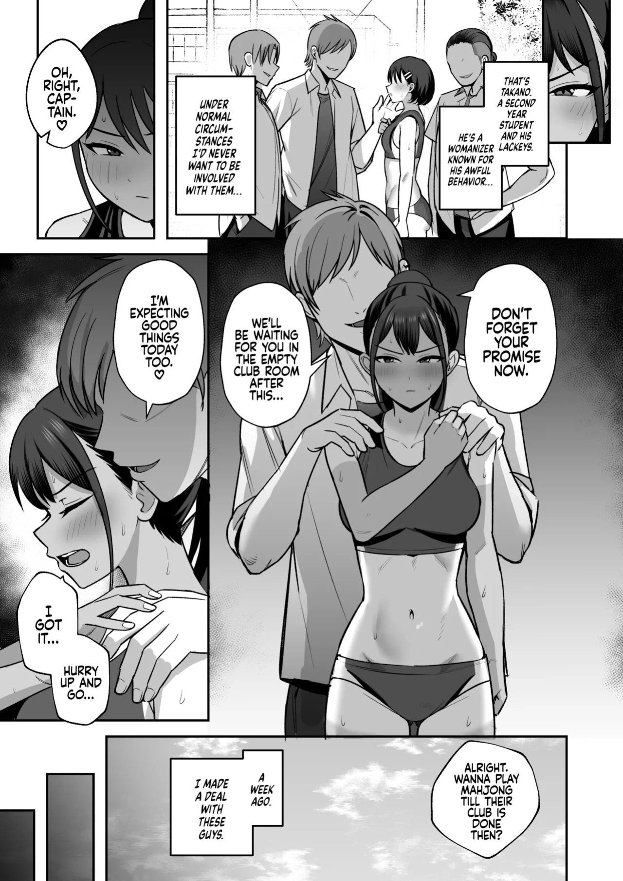 The Captain of the Track and Field Club Surrenders to a Bunch of Delinquents [English] [Coffedrug] [Digital] [Decensored]
