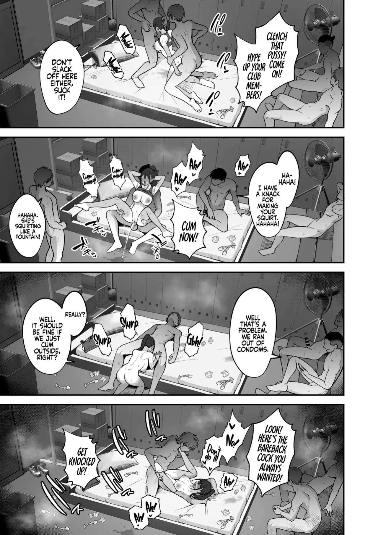 The Captain of the Track and Field Club Surrenders to a Bunch of Delinquents [English] [Coffedrug] [Digital] [Decensored]