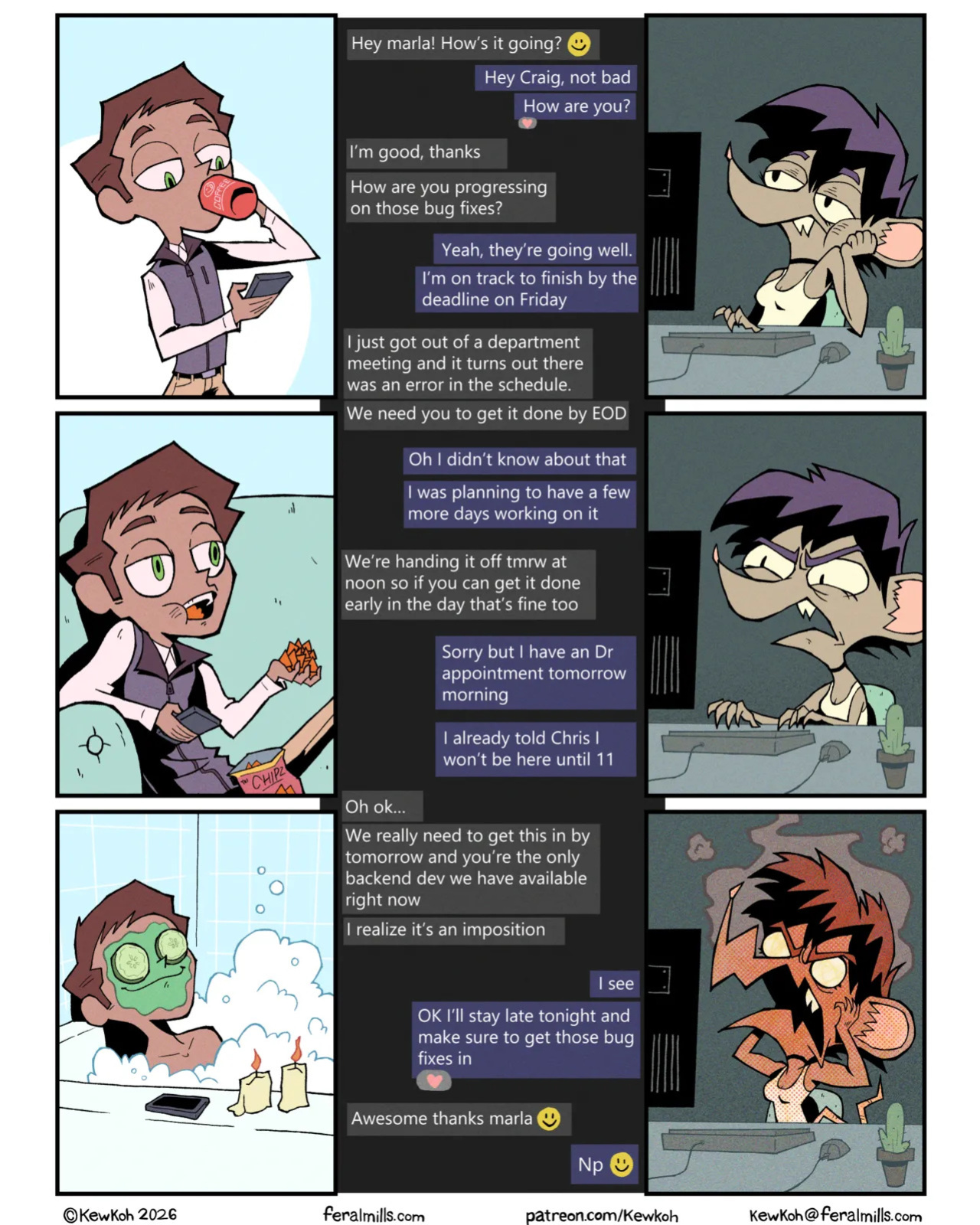[Kewkoh] Feral Mills (ongoing)
