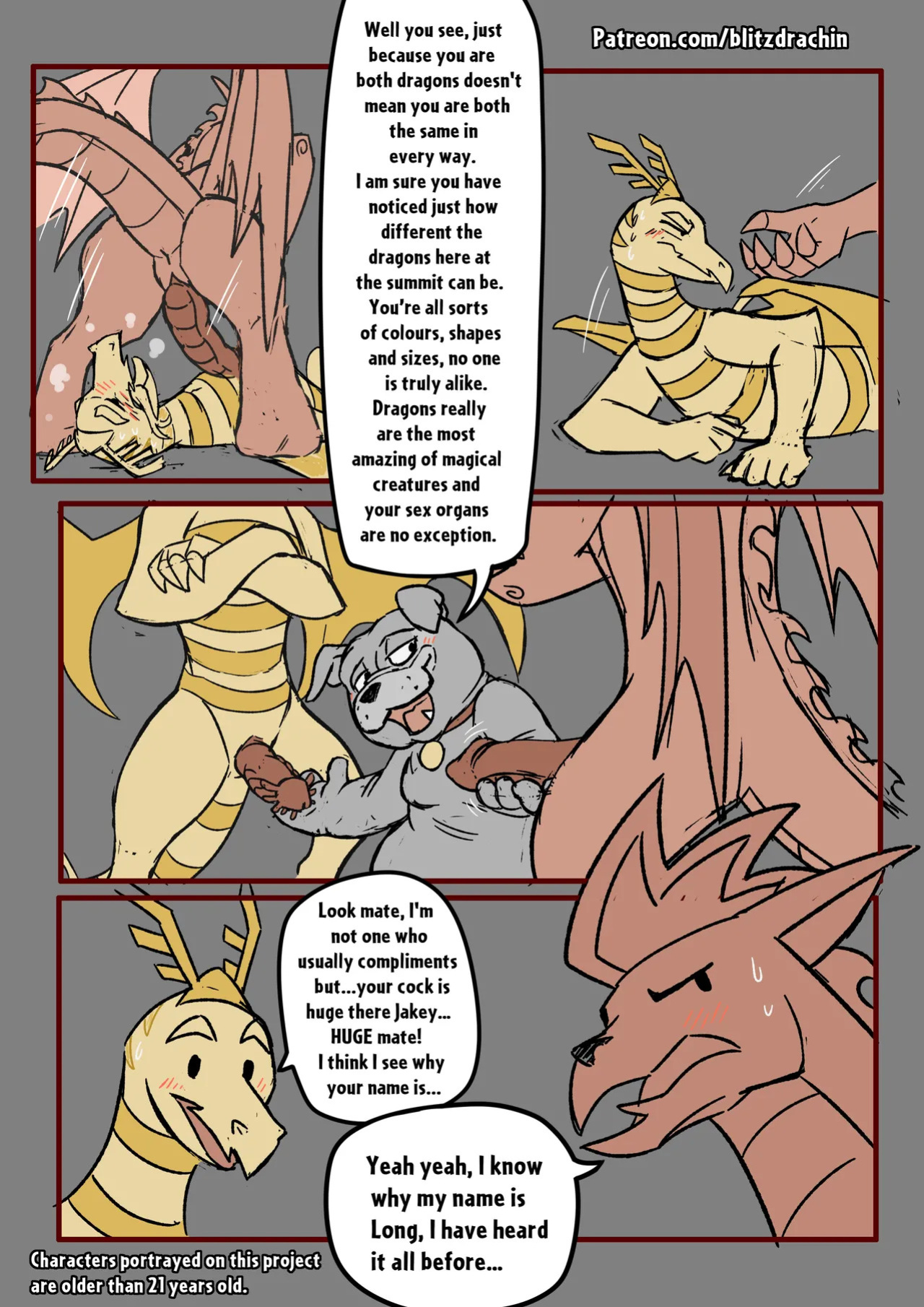[Blitzdrachin] Dragon Lessons III (Sketch)