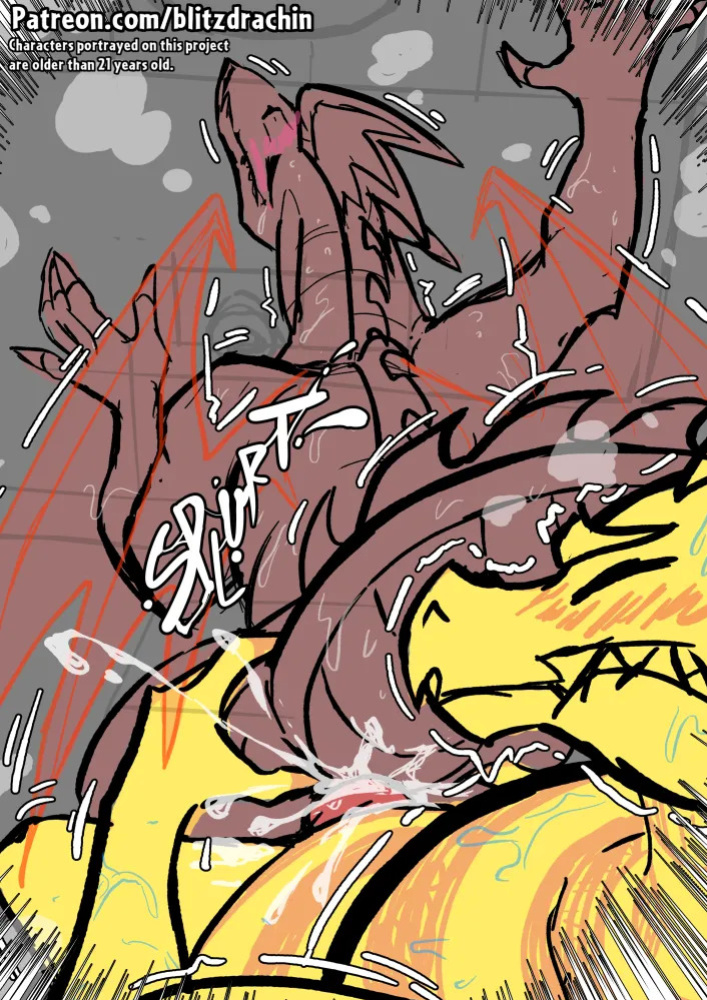 [Blitzdrachin] Dragon Lessons III (Sketch)