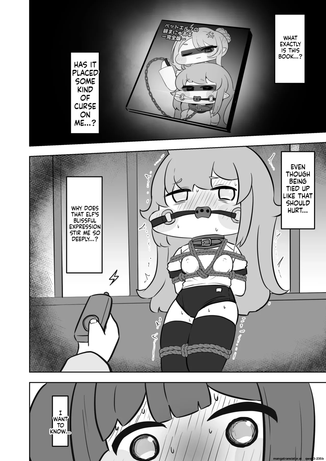 [Hametsuyasan (Icoicoikoi)] ​Kinki no kusari ni tsungareshi ware, shin-en ni te shuuen no dokushou wo suru ohanashi ~Jibaku kousoku onanii wo shiteitara dondon kairaku no numa ni hamatte shimatta~ (Trickcal: Chibi Go) [Digital] (SCANMTL)
