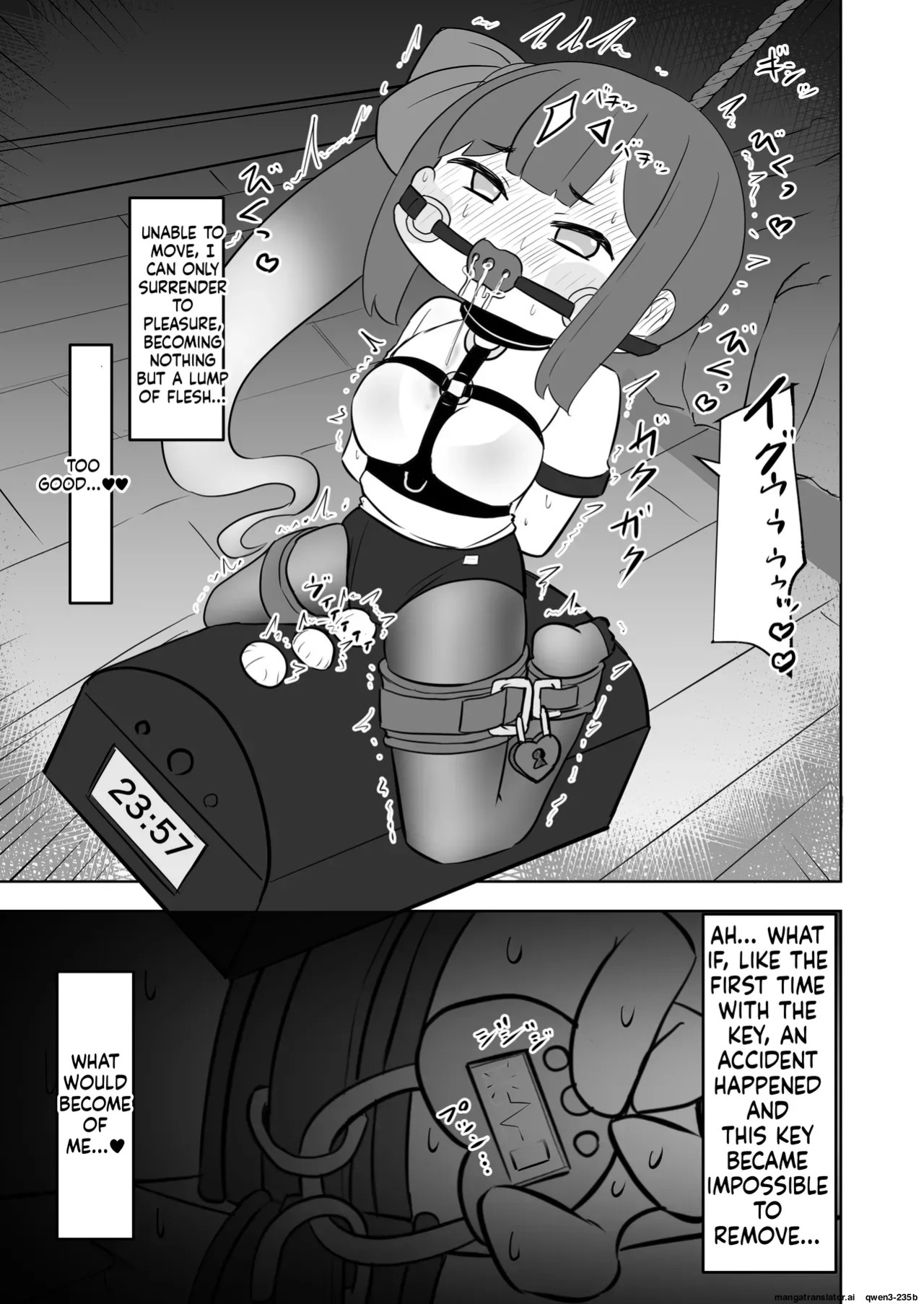 [Hametsuyasan (Icoicoikoi)] ​Kinki no kusari ni tsungareshi ware, shin-en ni te shuuen no dokushou wo suru ohanashi ~Jibaku kousoku onanii wo shiteitara dondon kairaku no numa ni hamatte shimatta~ (Trickcal: Chibi Go) [Digital] (SCANMTL)