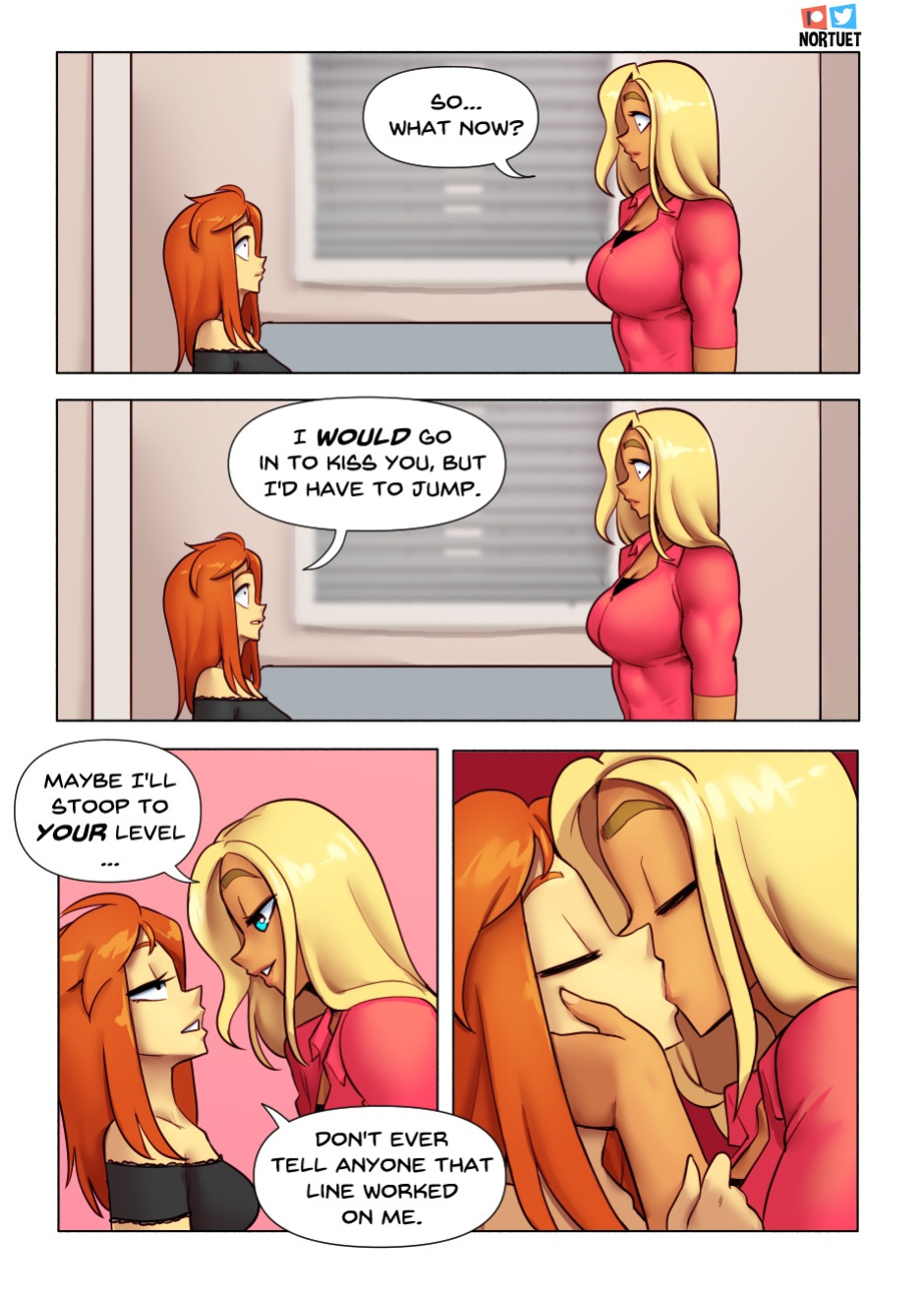 [Nortuet] Nortverse: Tara & Beverly - 4koma